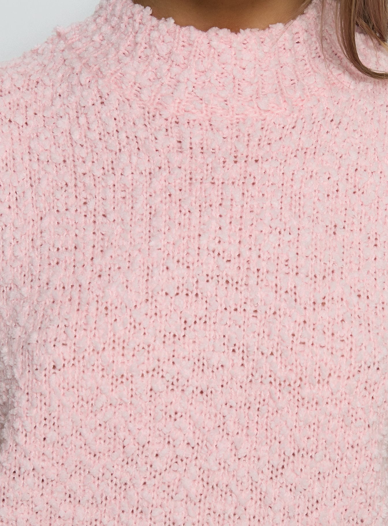 Lanette High Neck Sleeveless Top Soft Pink - Image 5
