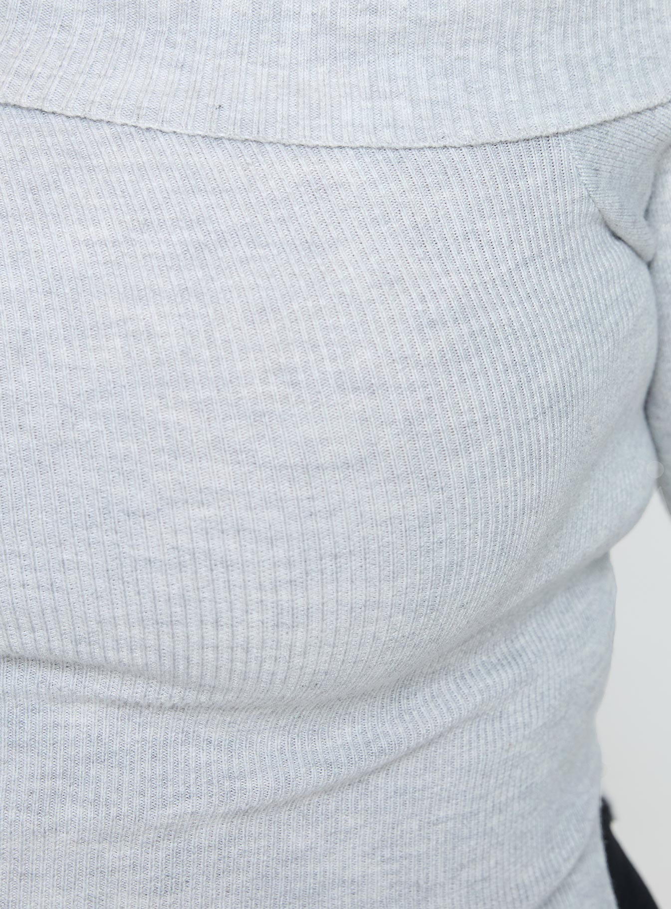 Sina Off The Shoulder Top Grey Curve - Image 10