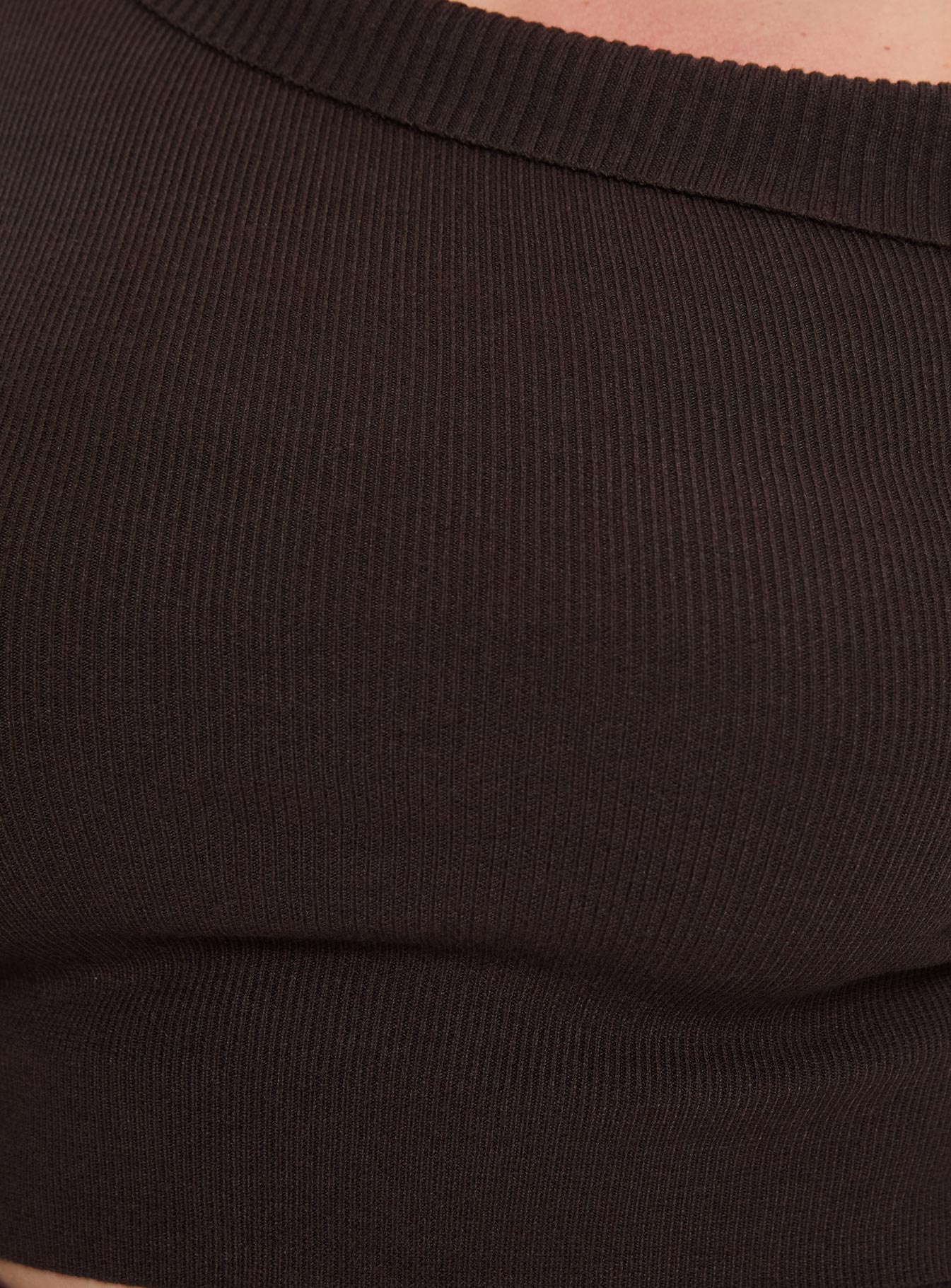 Sina Off The Shoulder Top Chocolate Curve - Image 6