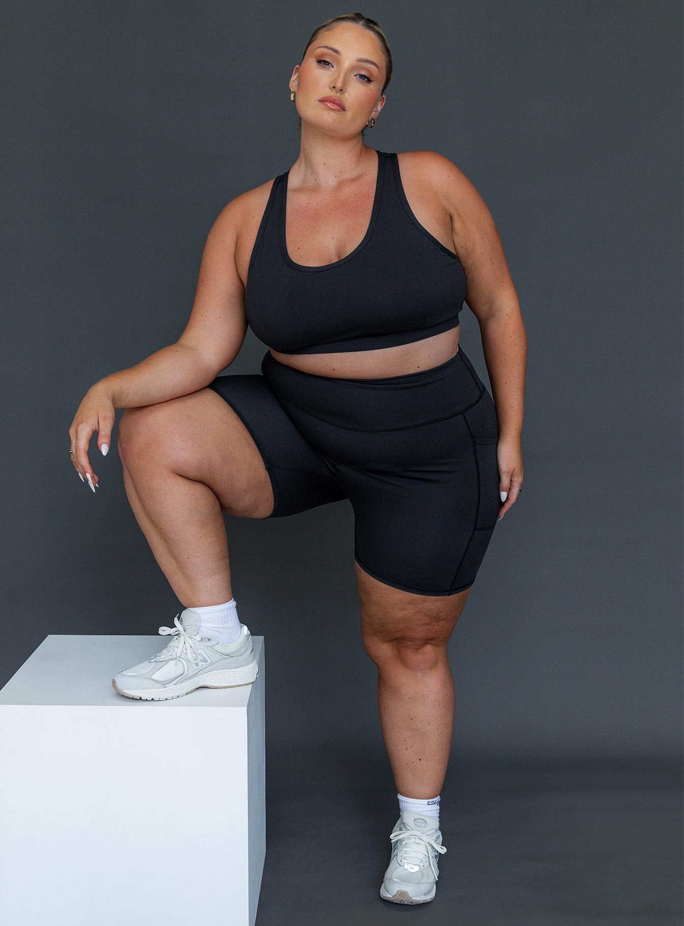 Energised Activewear Top Black Curve - Image 5
