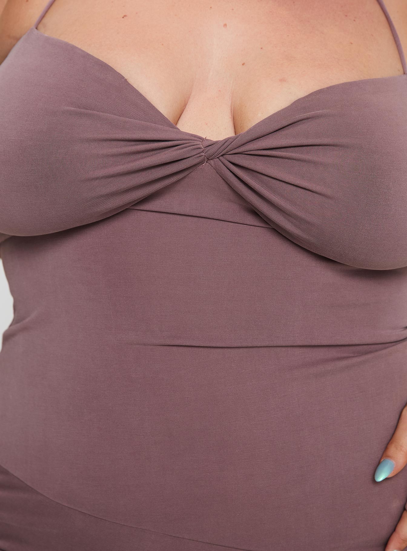 Destinations Maxi Dress Mauve Curve - Image 6