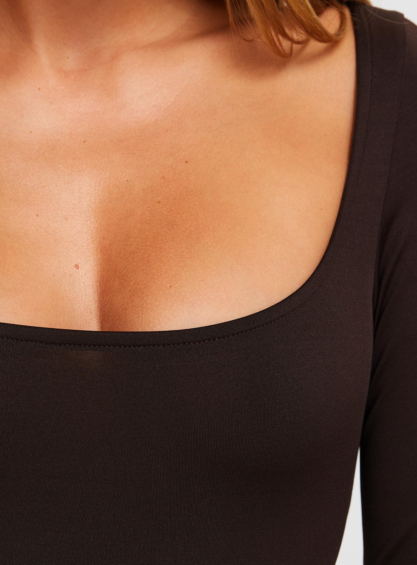 Ellery Bodysuit Brown Tall - Image 7
