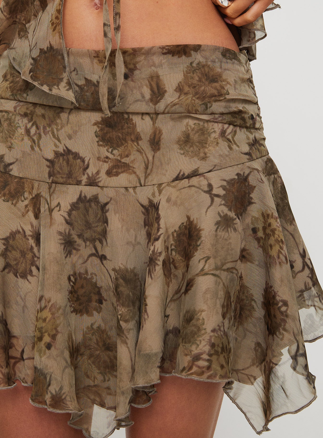 Ronni Mesh Mini Skirt Multi - Image 6