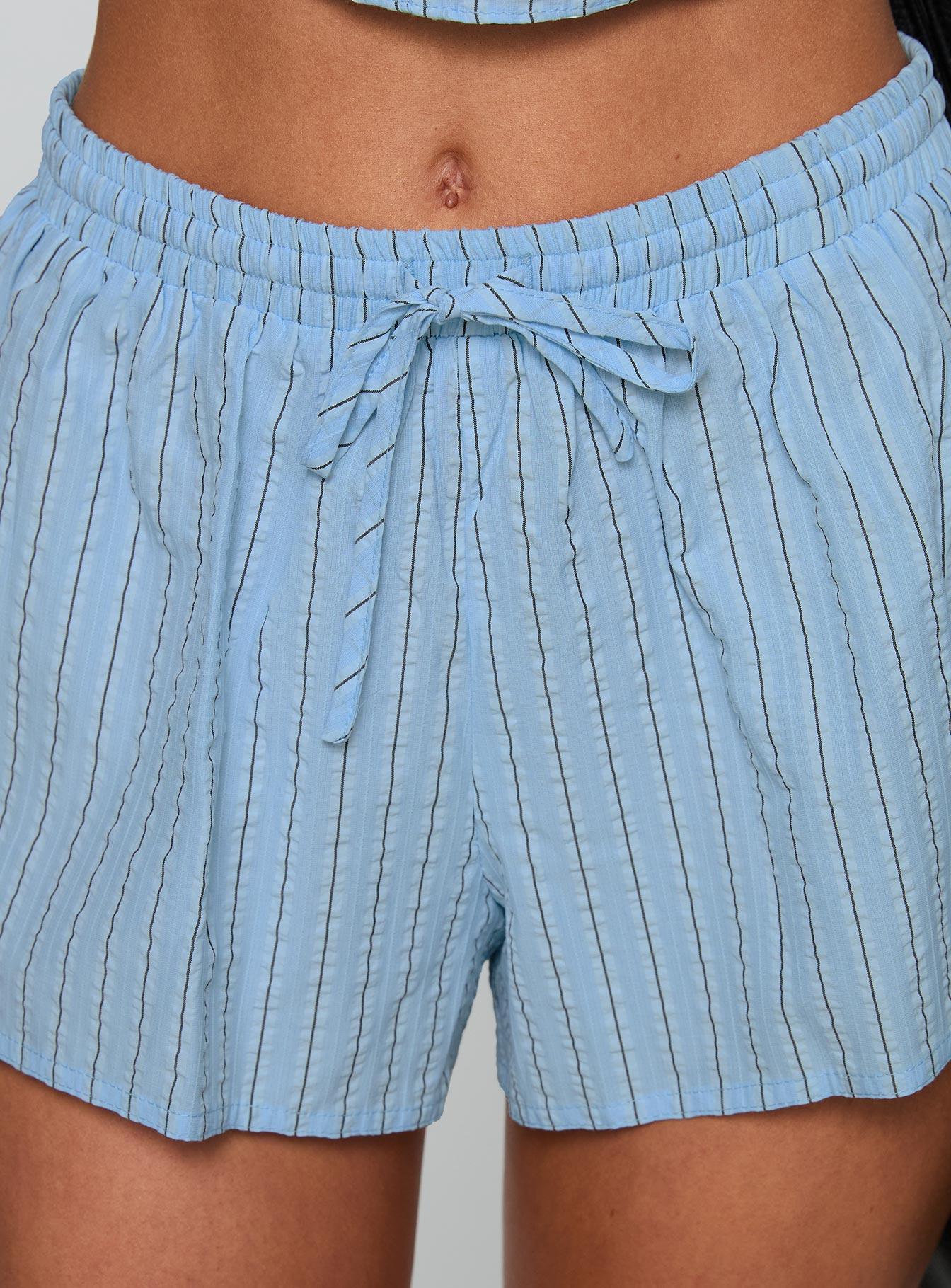 Abigayle Shorts Blue Stripe - Image 6
