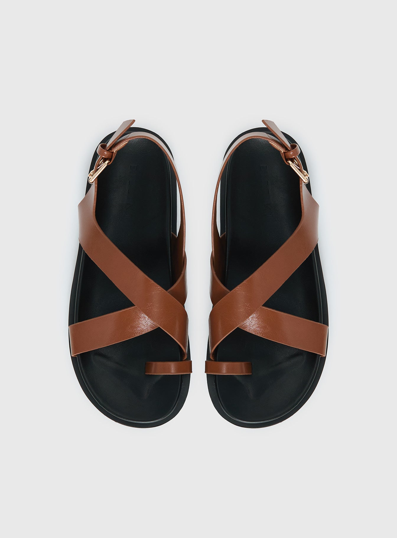 Billini Tennie Sandals Tan / Black - Image 5