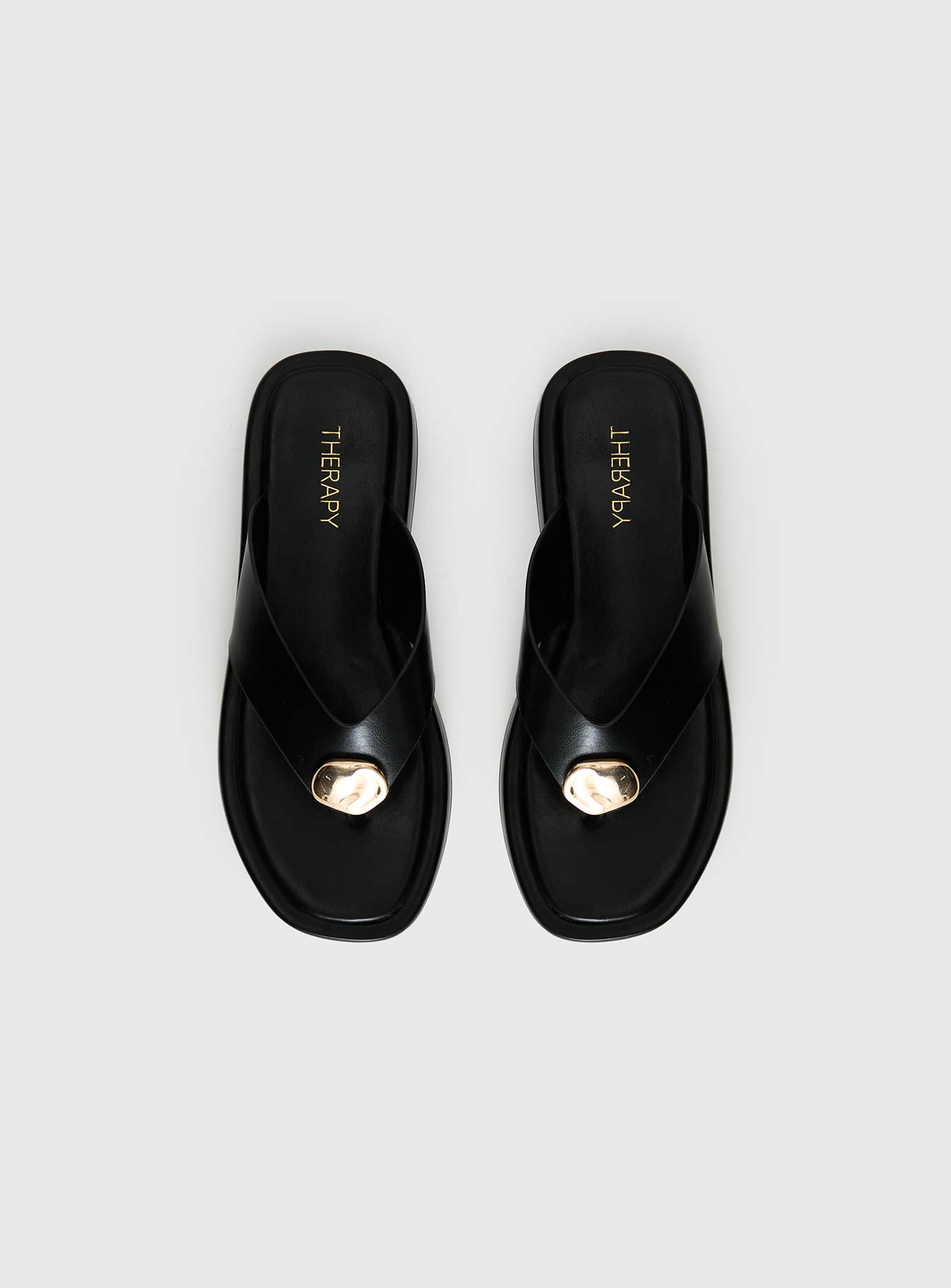 Therapy Val Sandals Black - Image 5