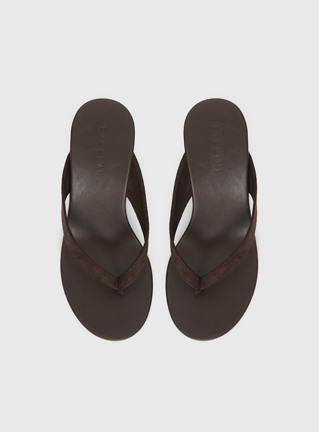 Billini Ravyn Heels Dark Cacao Faux Suede - Image 5