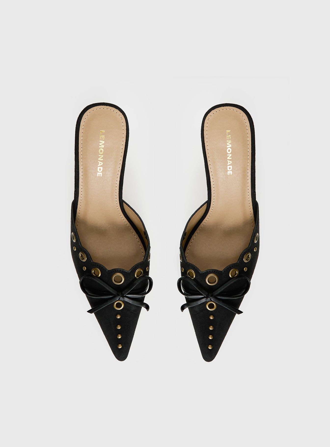 Charisma Pointed Toe Heels Black - Image 5