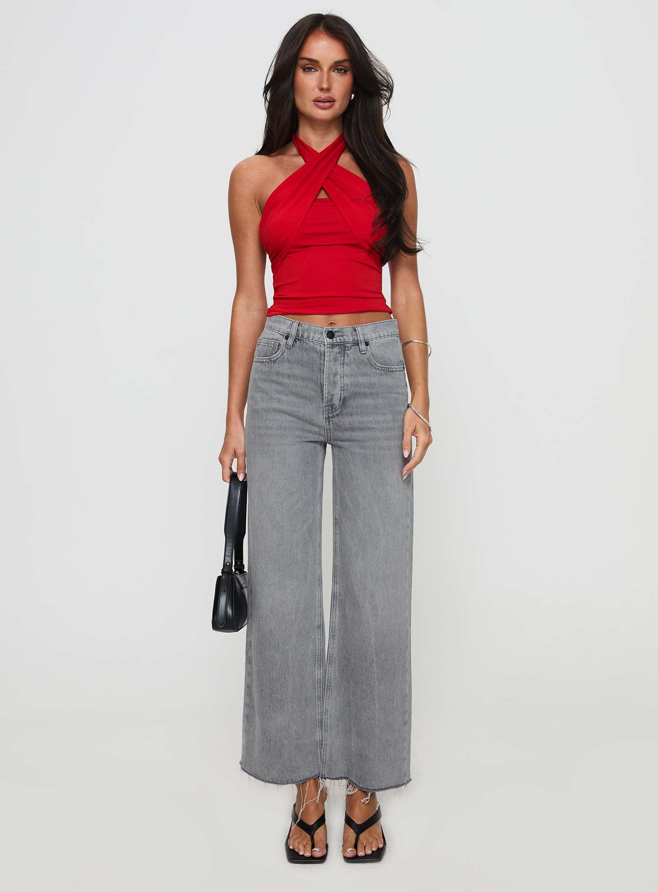 Fawcett Jeans Grey Wash Denim - Image 6