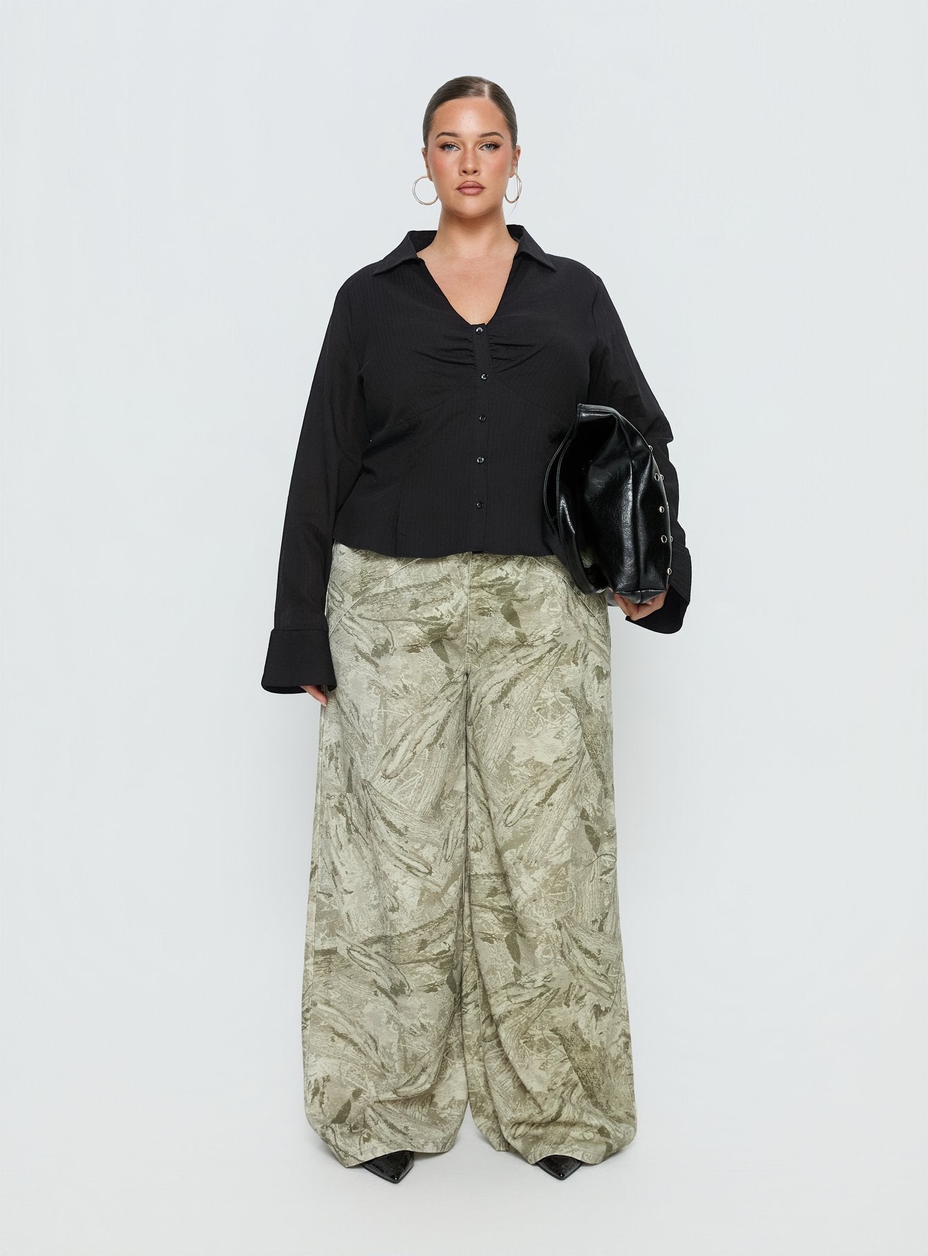 Elowenn Long Sleeve Top Black Curve - Image 7