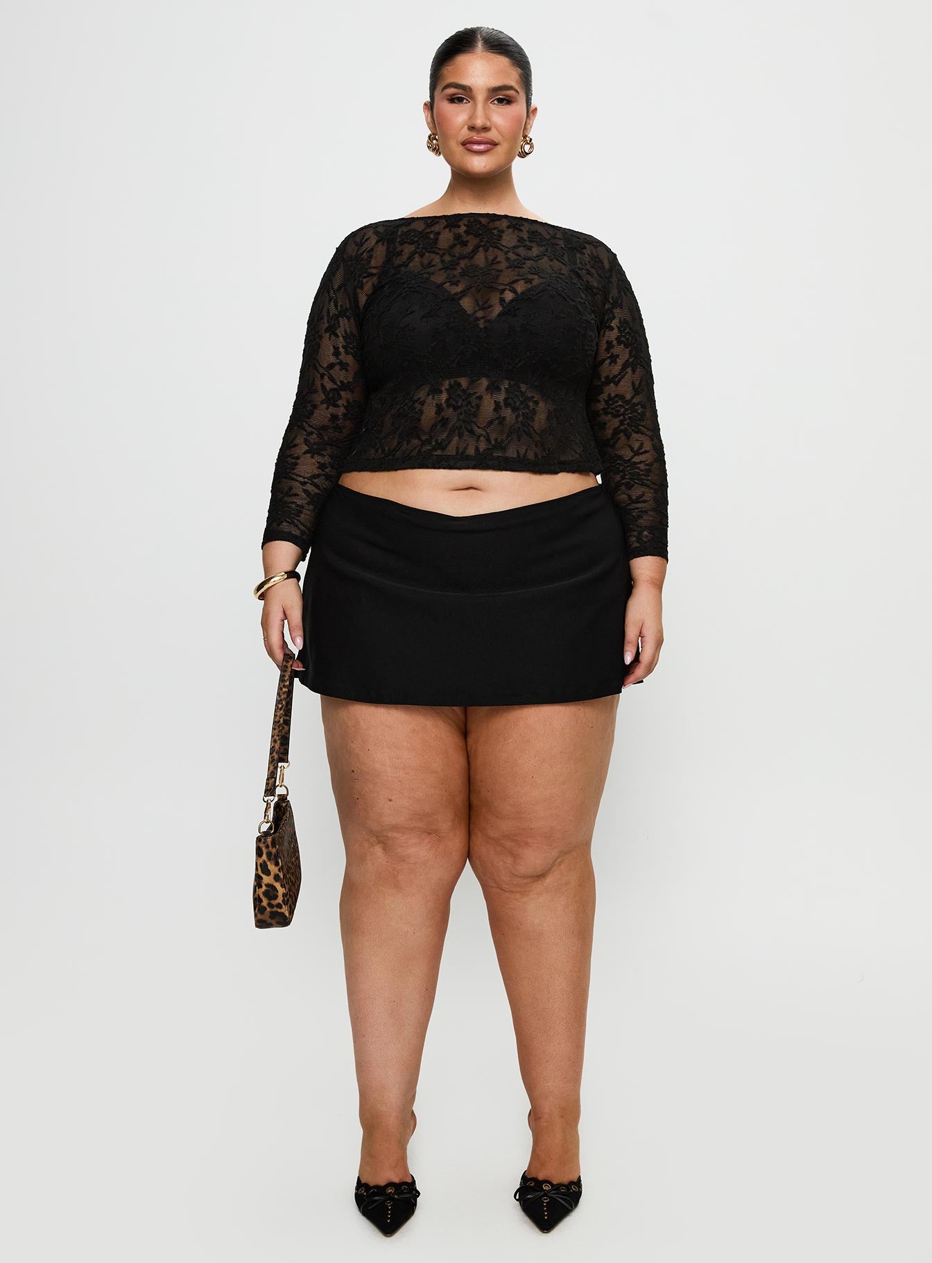 Martine Sheer Top Black Curve - Image 7
