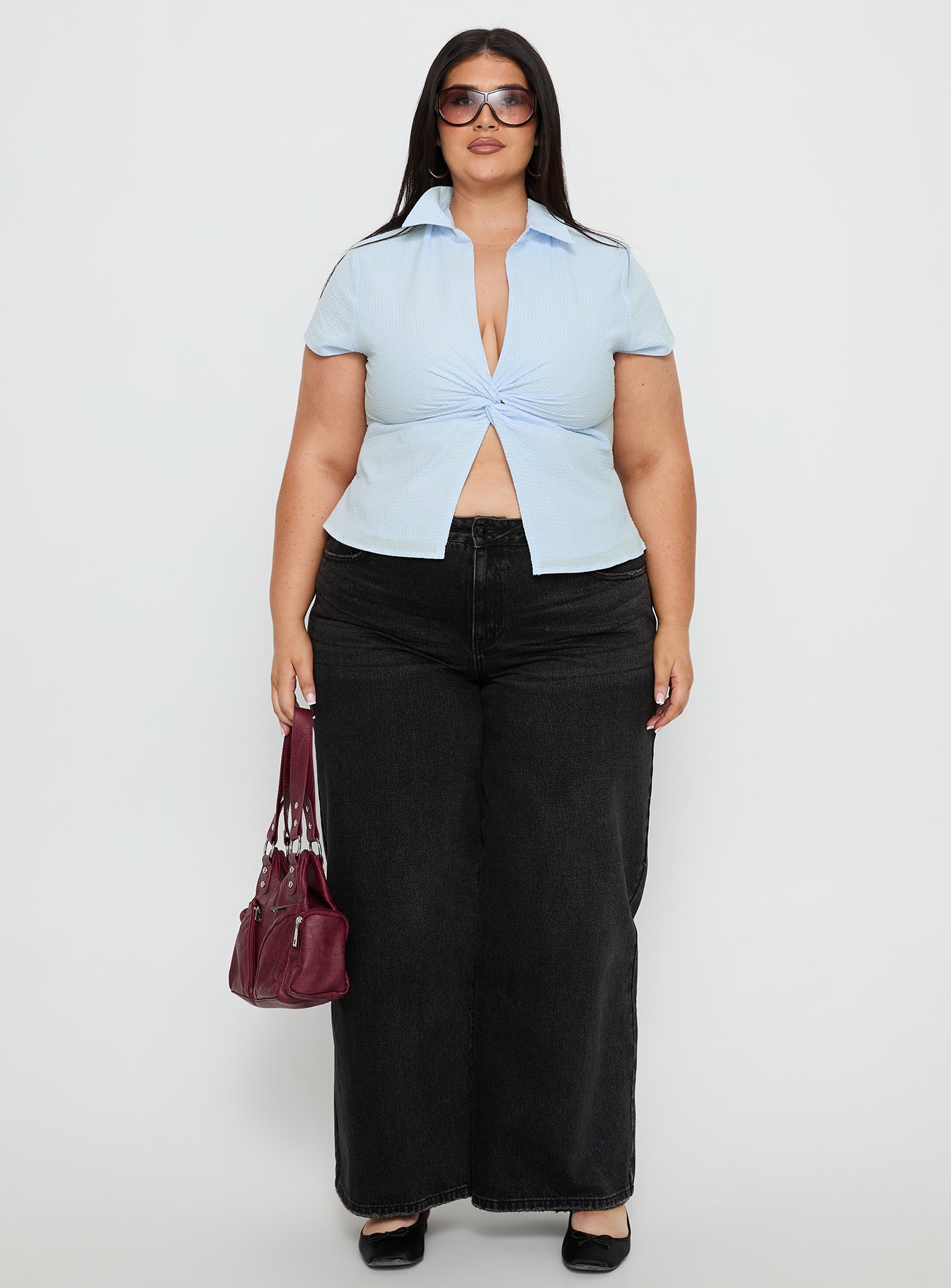 Lover Blues Twist Top Blue Curve - Image 7
