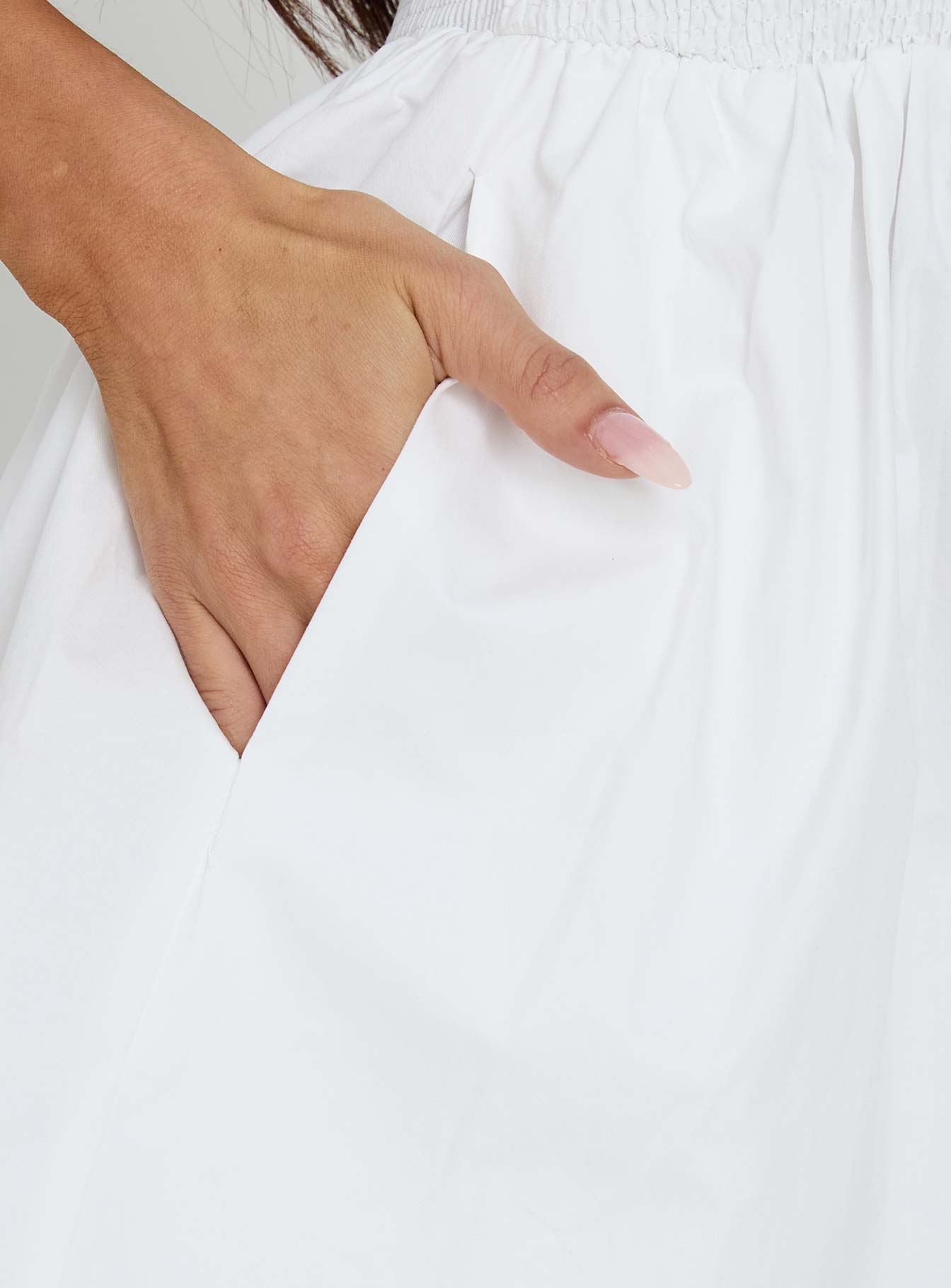 These Words Halter Mini Dress White - Image 7