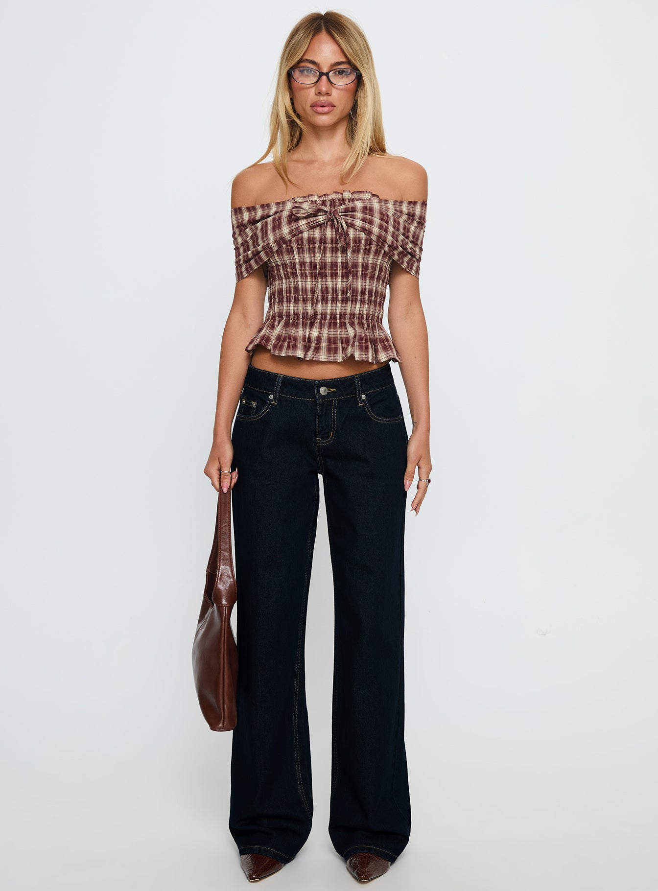Tidal Wave Low Rise Straight Leg Jeans Raw Denim - Image 7