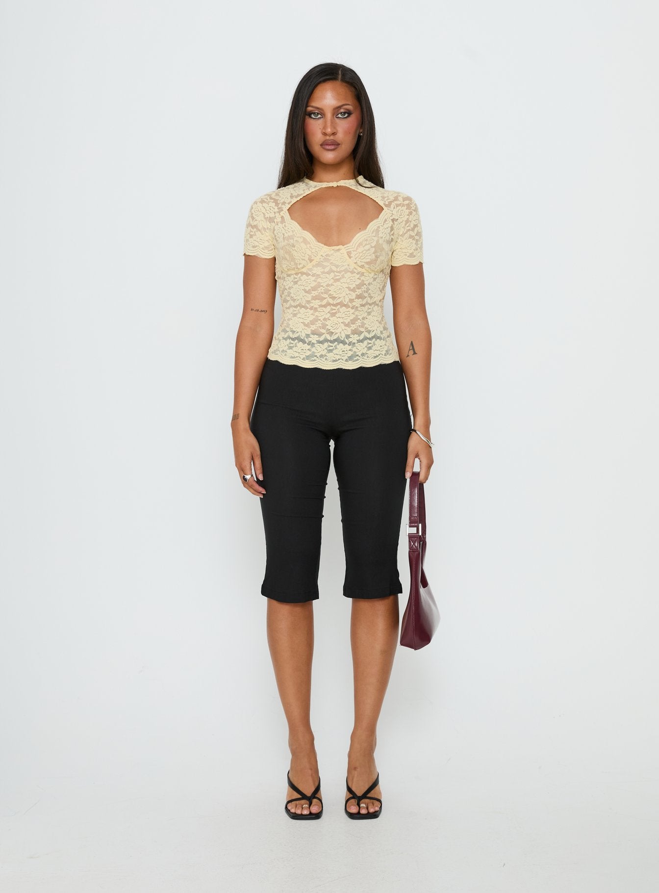 Giallo Lace Top Butter - Image 7
