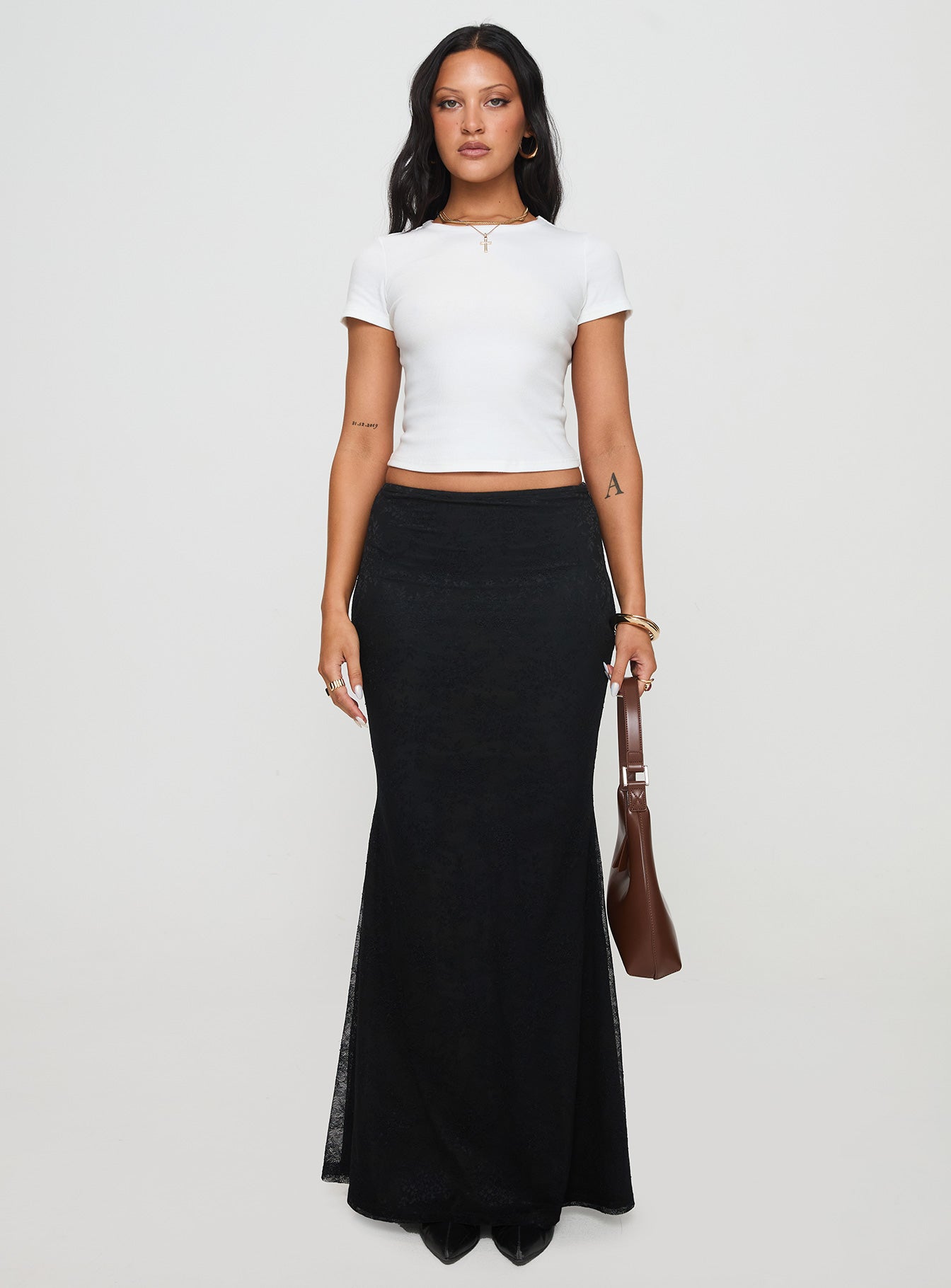 Baseline Scoop Rib Tee White - Image 8