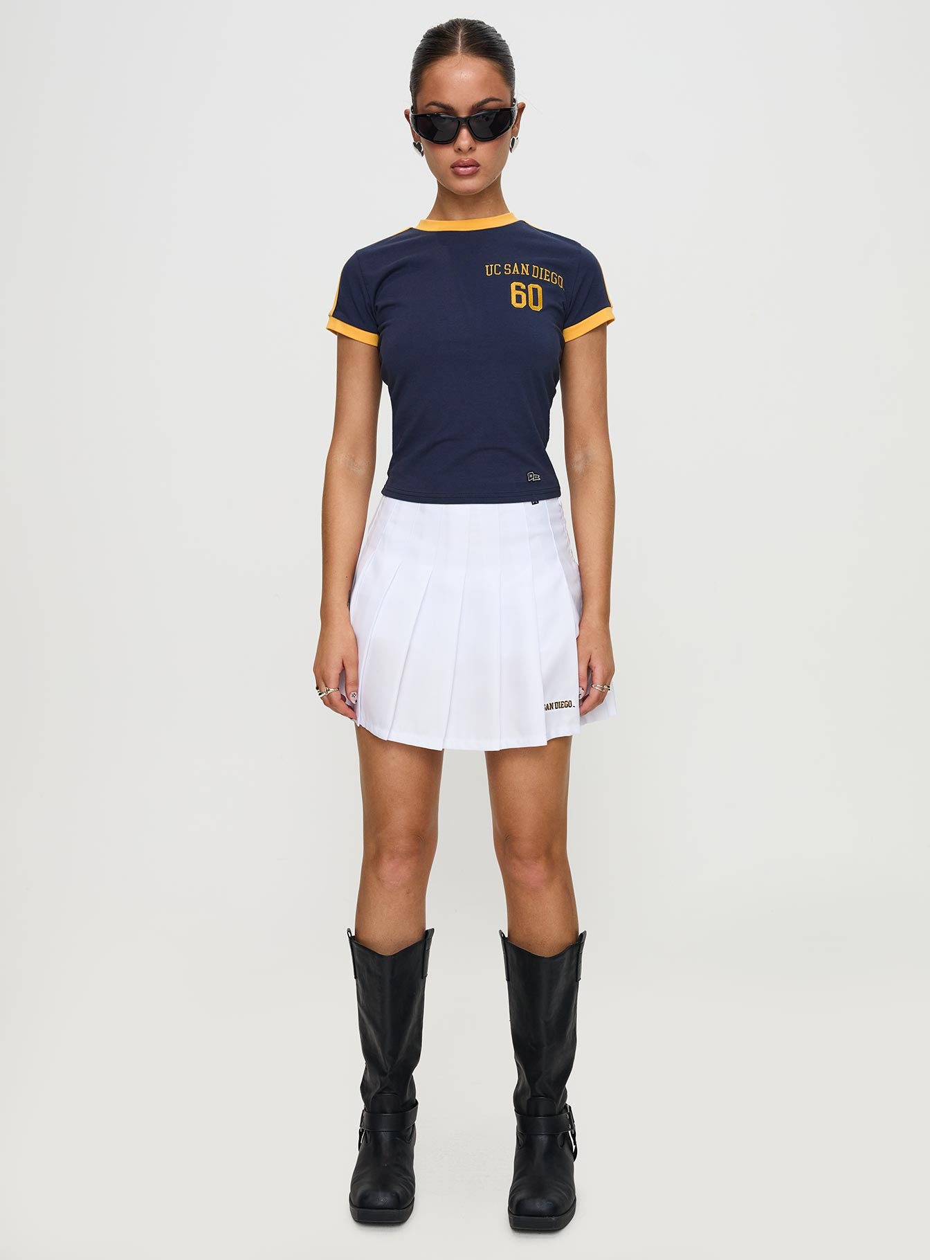 UCSD Tennis Skort White - Image 7