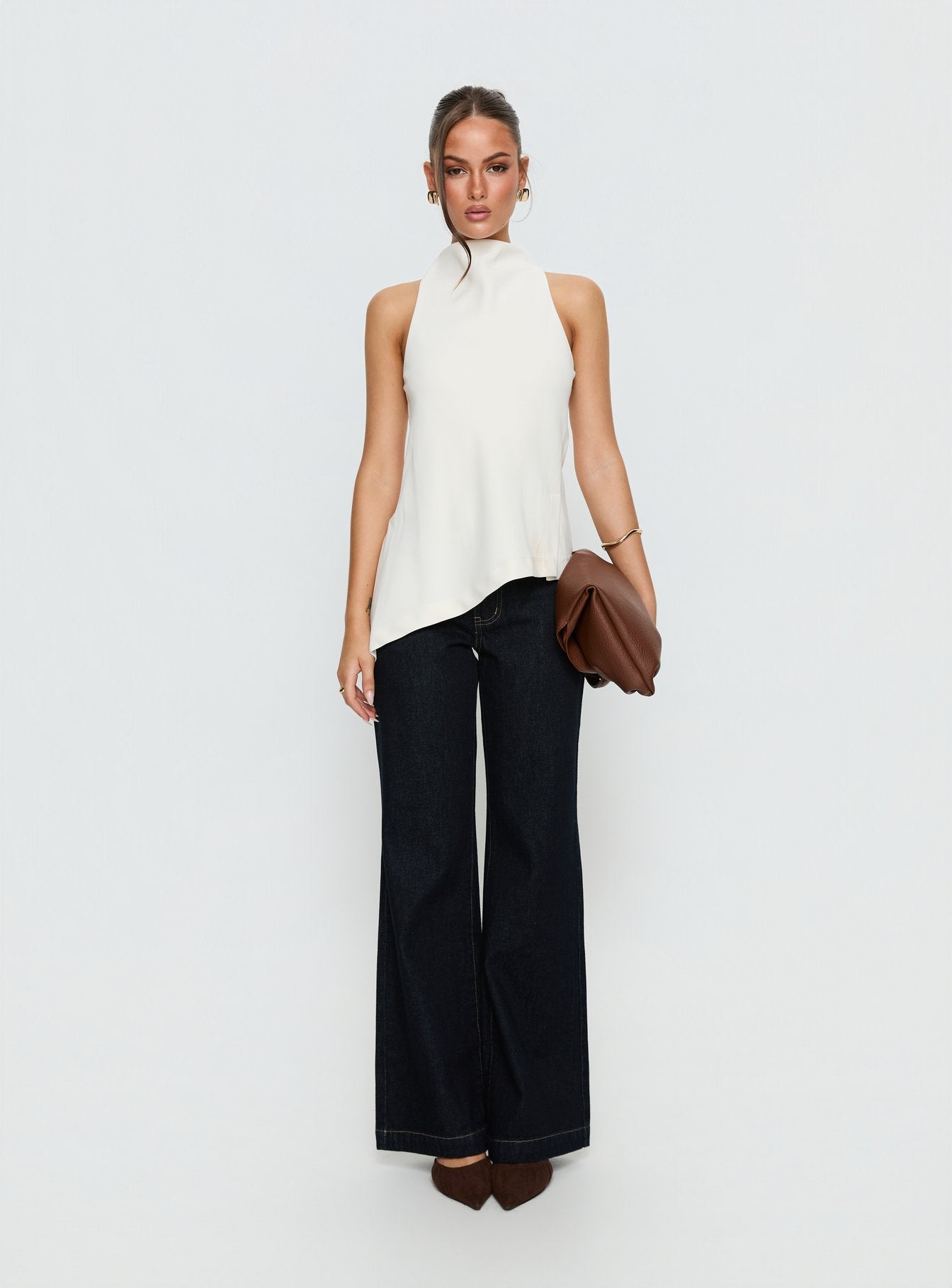 Days Get Dark Asymmetrical Top Cream - Image 7