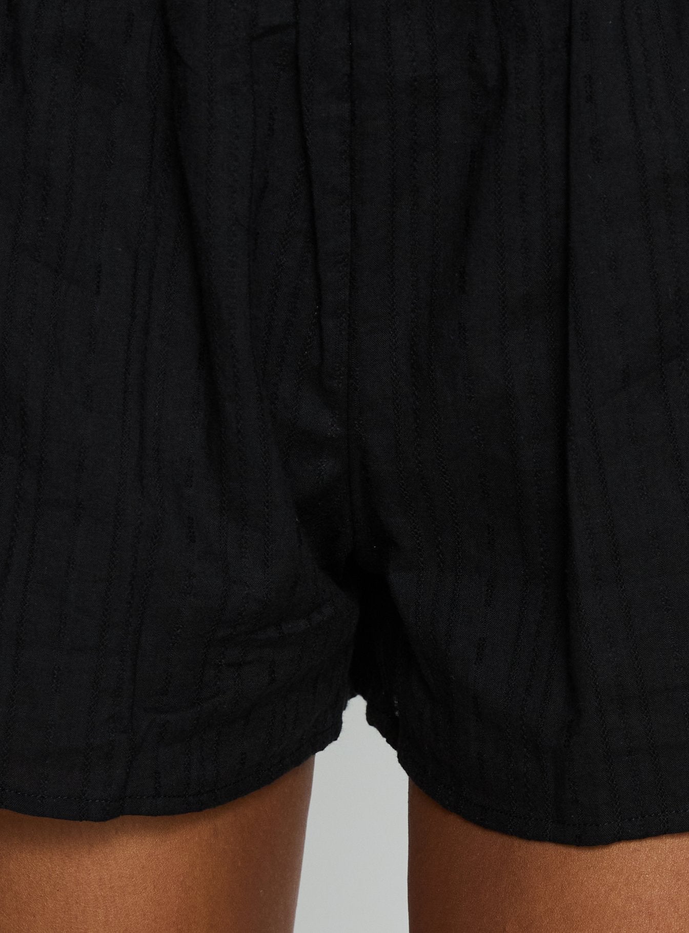 Isafelia Strapless Playsuit Black - Image 7