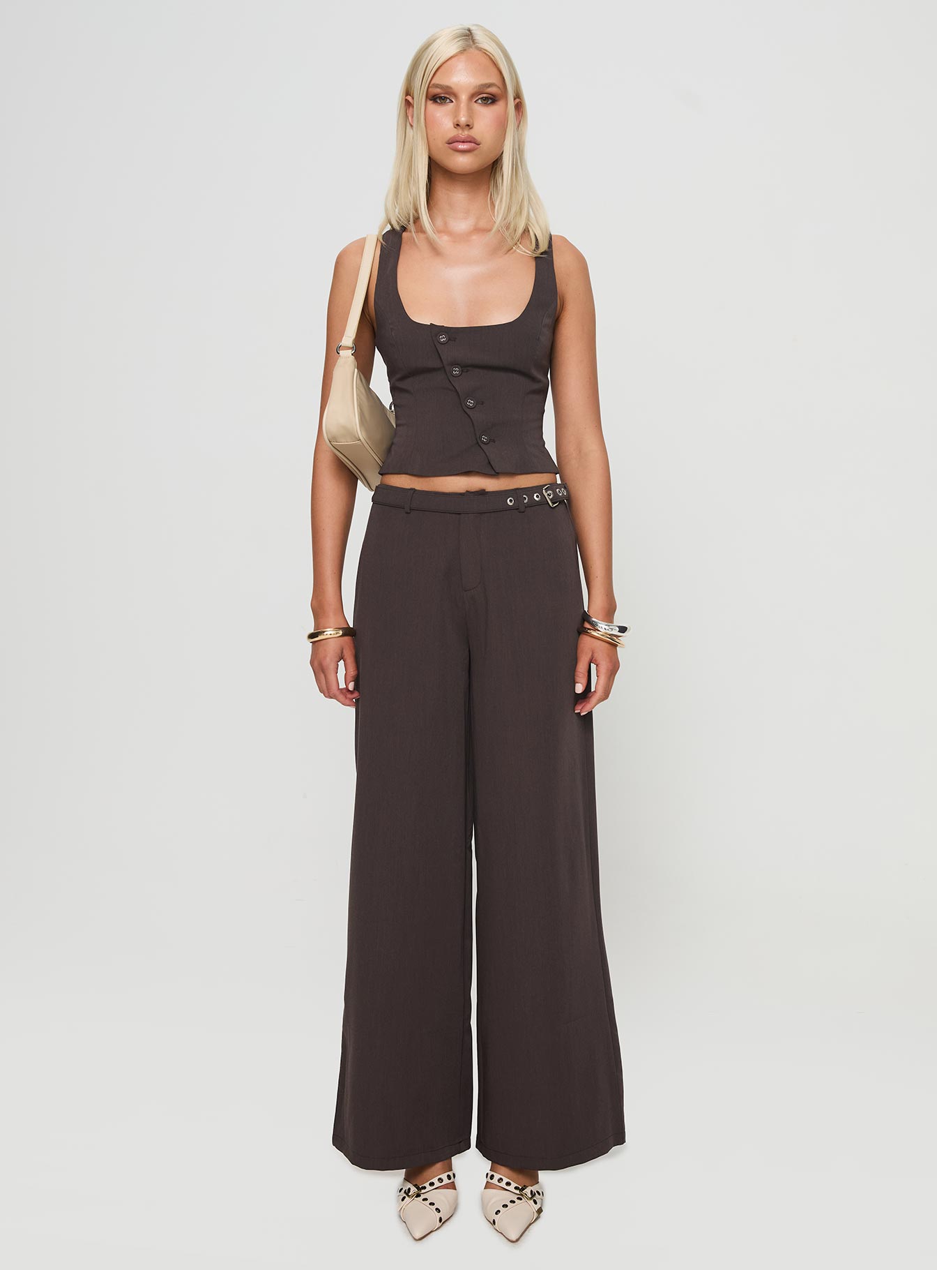 Miku Pants Brown Petite - Image 7