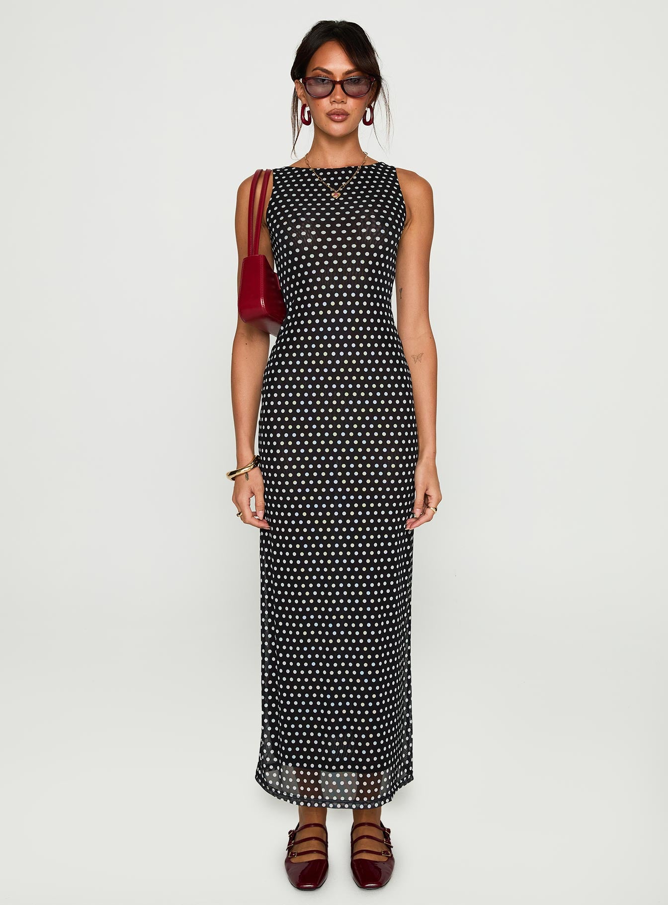 Top Of Mind Maxi Dress Black - Image 7
