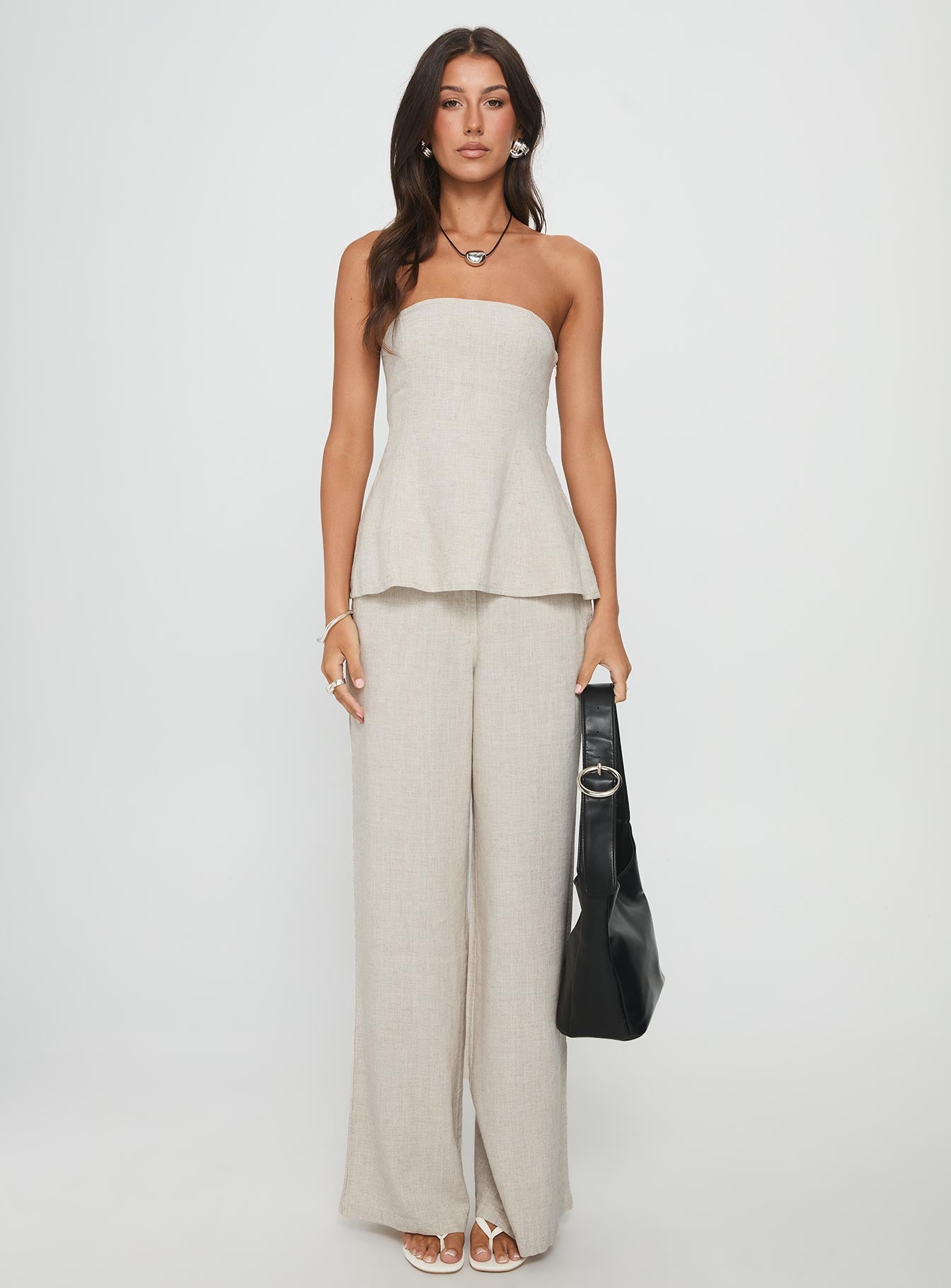Esidora Strapless Flare Top Natural - Image 7