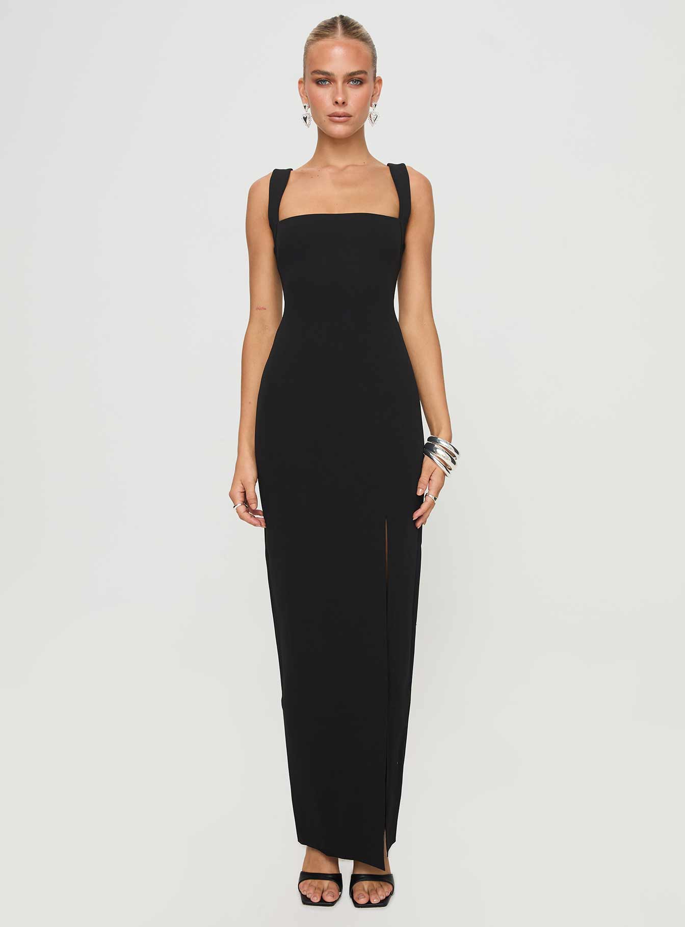 Bombshell Maxi Dress Black Tall - Image 7
