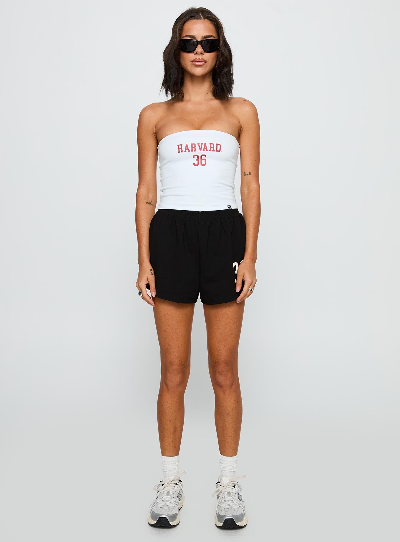 Harvard Soffee Shorts Black - Image 7