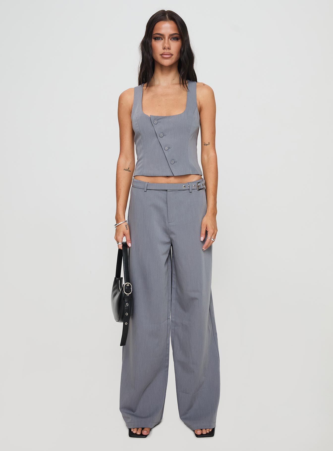 Miku Pants Charcoal - Image 7