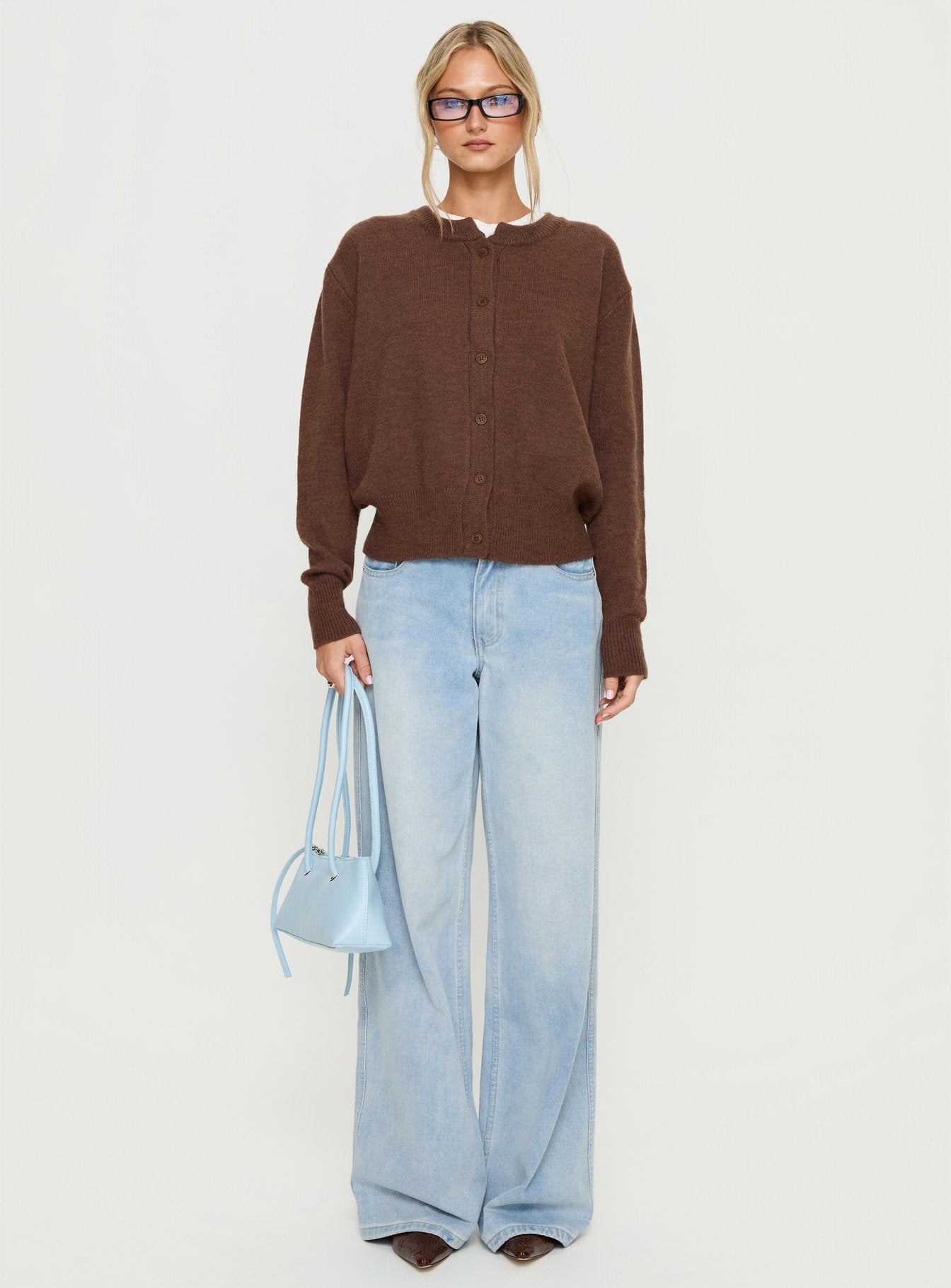 Melancholia Cardigan Chocolate - Image 7