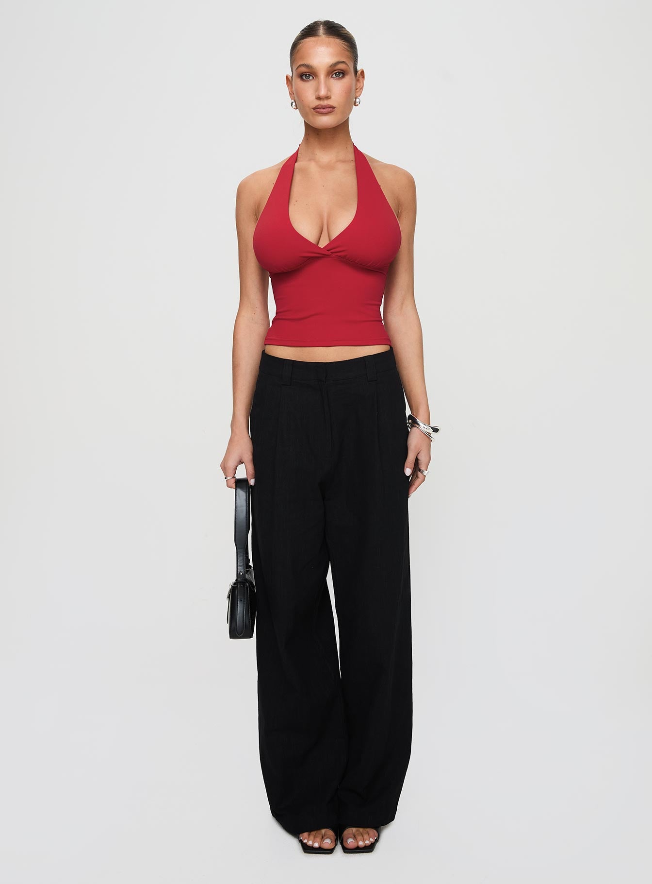 Whimsy Halter Top Red - Image 7