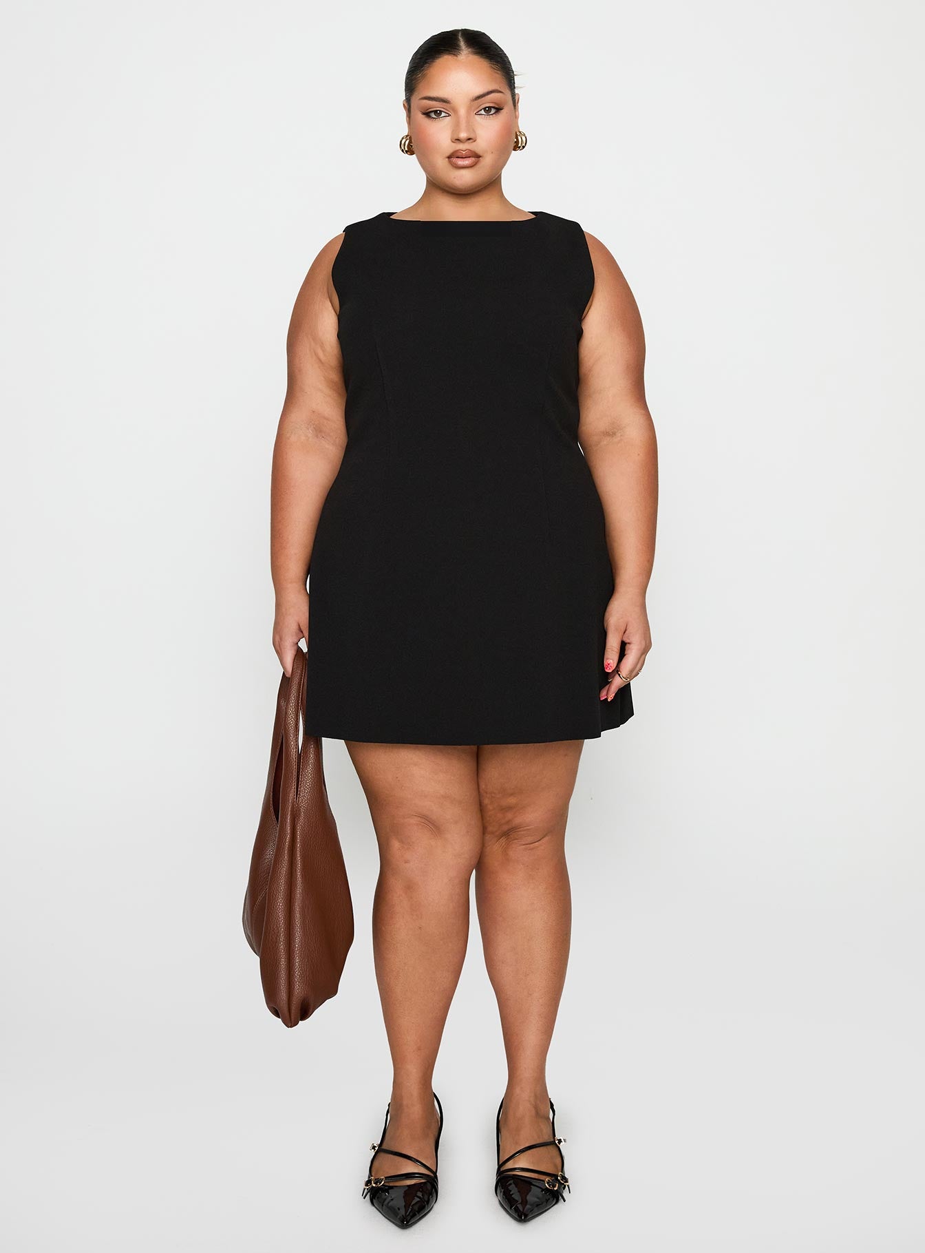 Anse Mini Dress Black Curve - Image 7