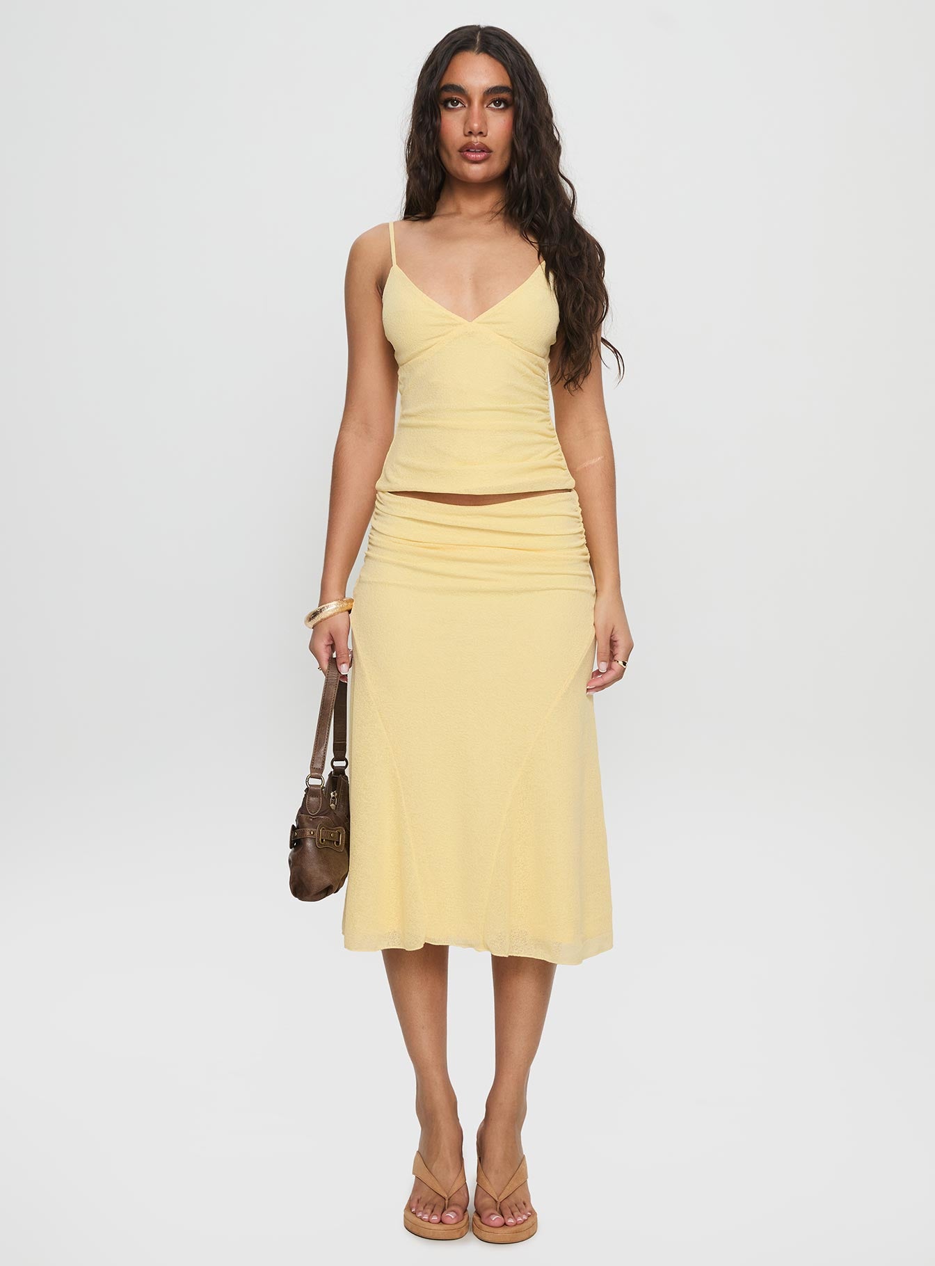 Zylen Cami Set Yellow - Image 7