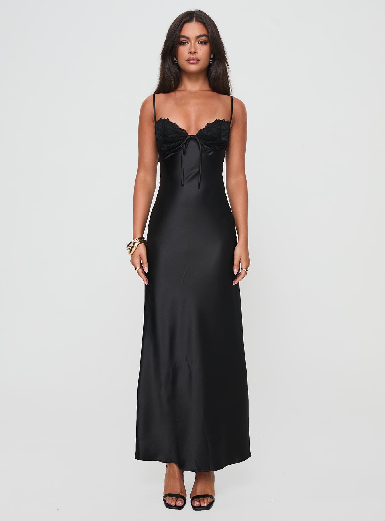 Fadyen Bias Cut Maxi Dress Black - Image 7