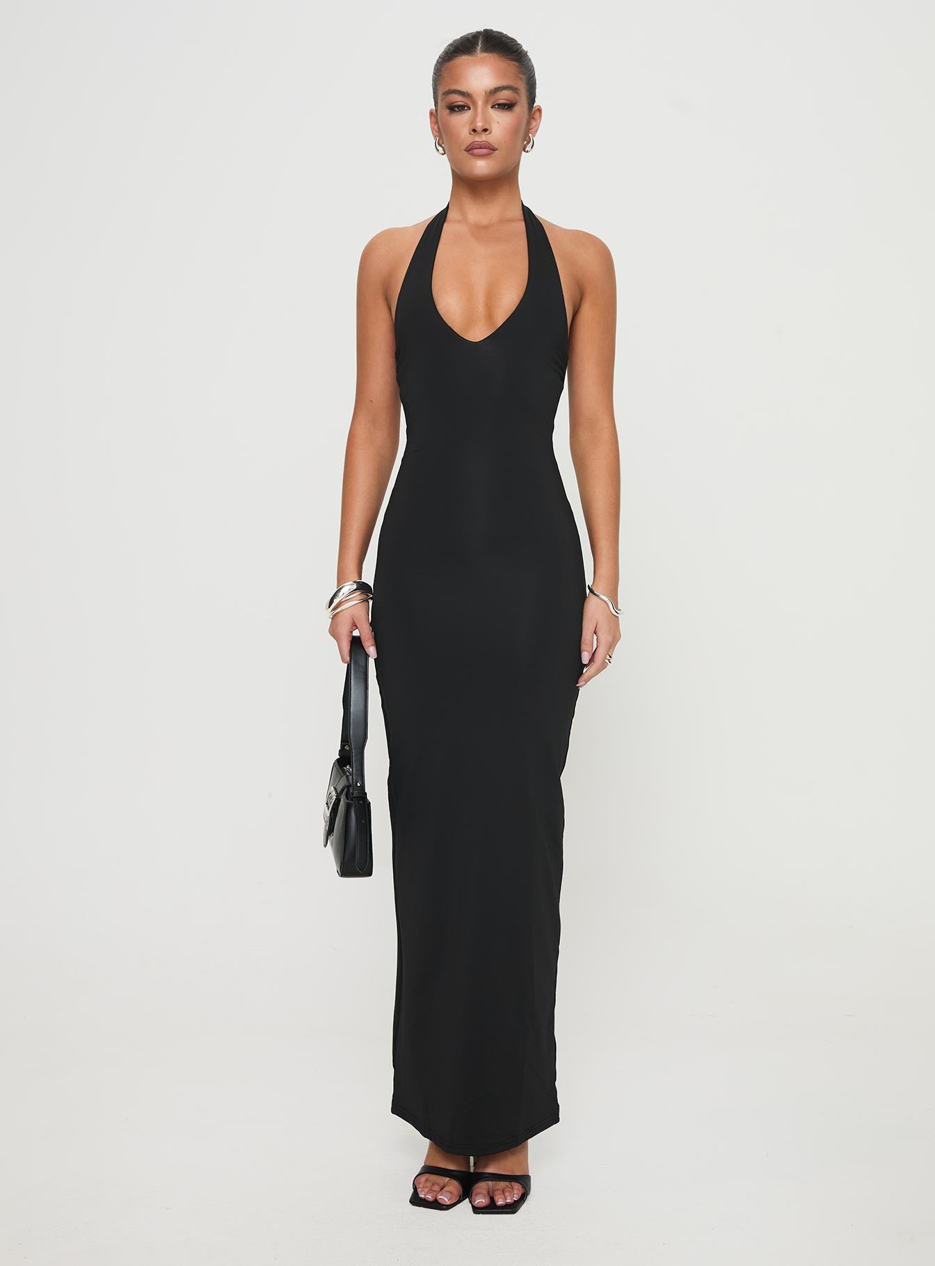 Spicy Maxi Dress Black - Image 7