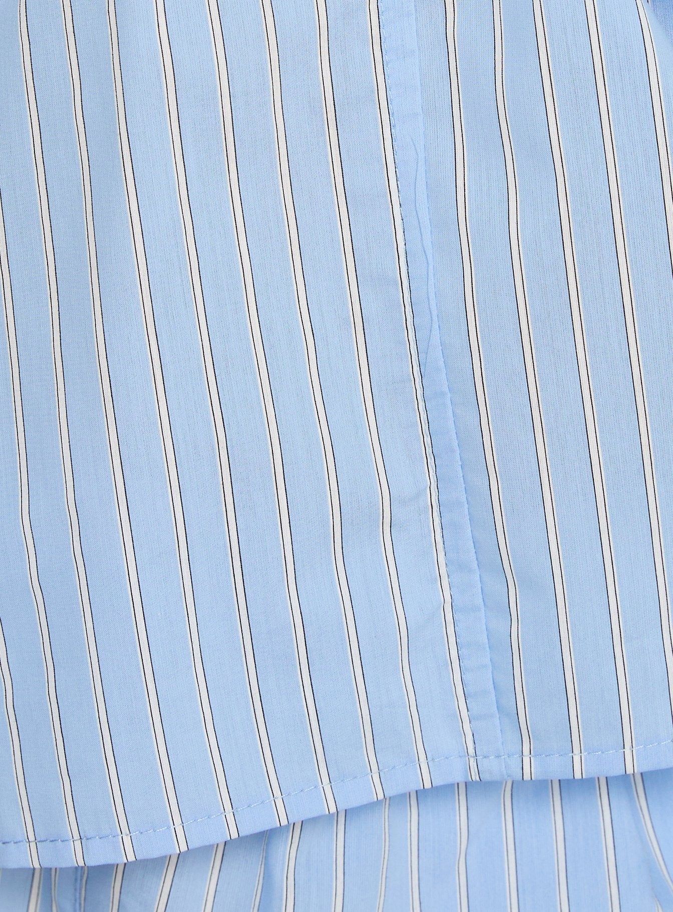 Carambola Ruched Sleeveless Top Blue - Image 6