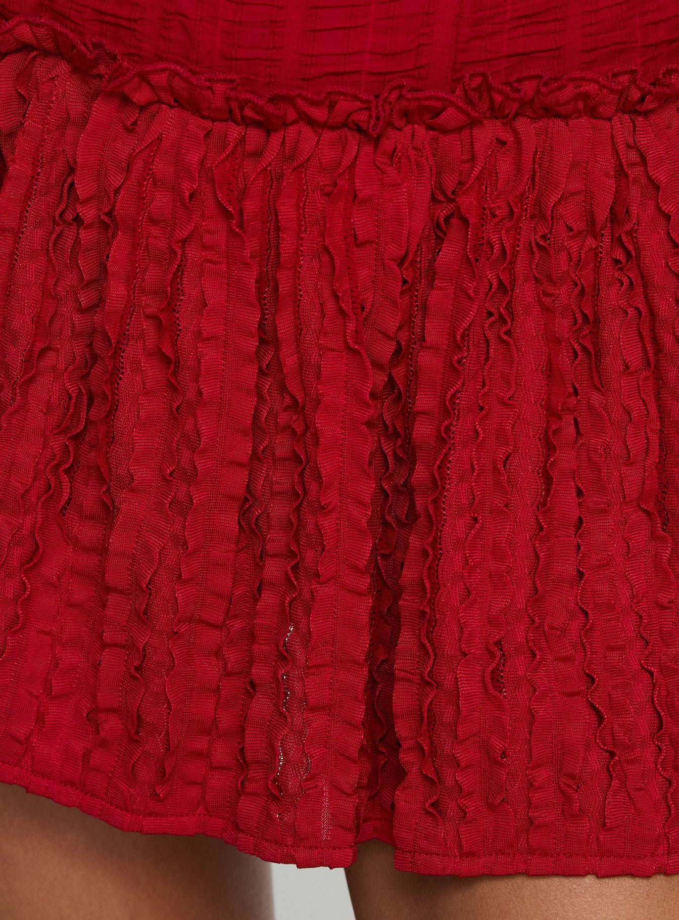 Mixie Halter Playsuit Red - Image 7