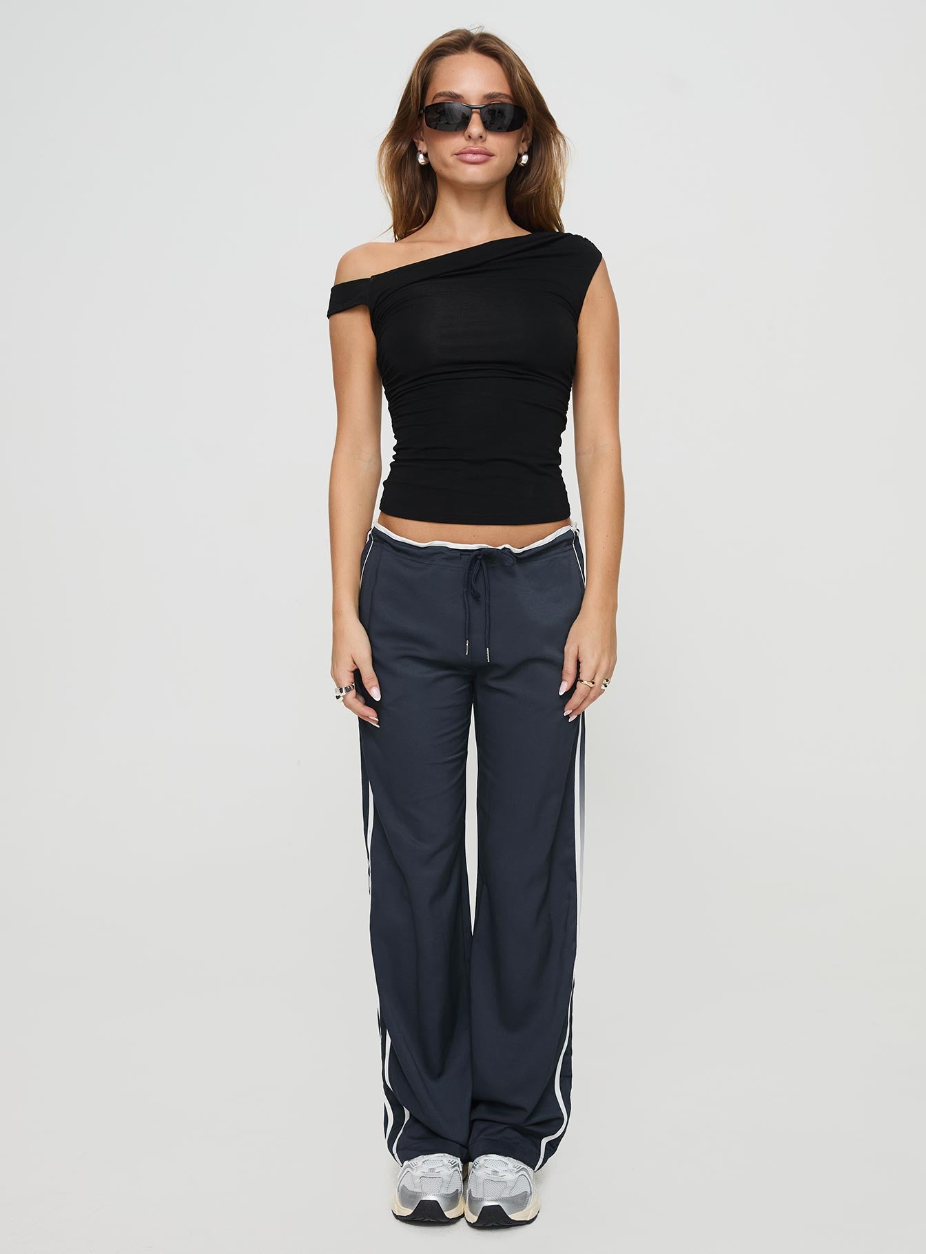 Maranie Pants Navy/ White - Image 7