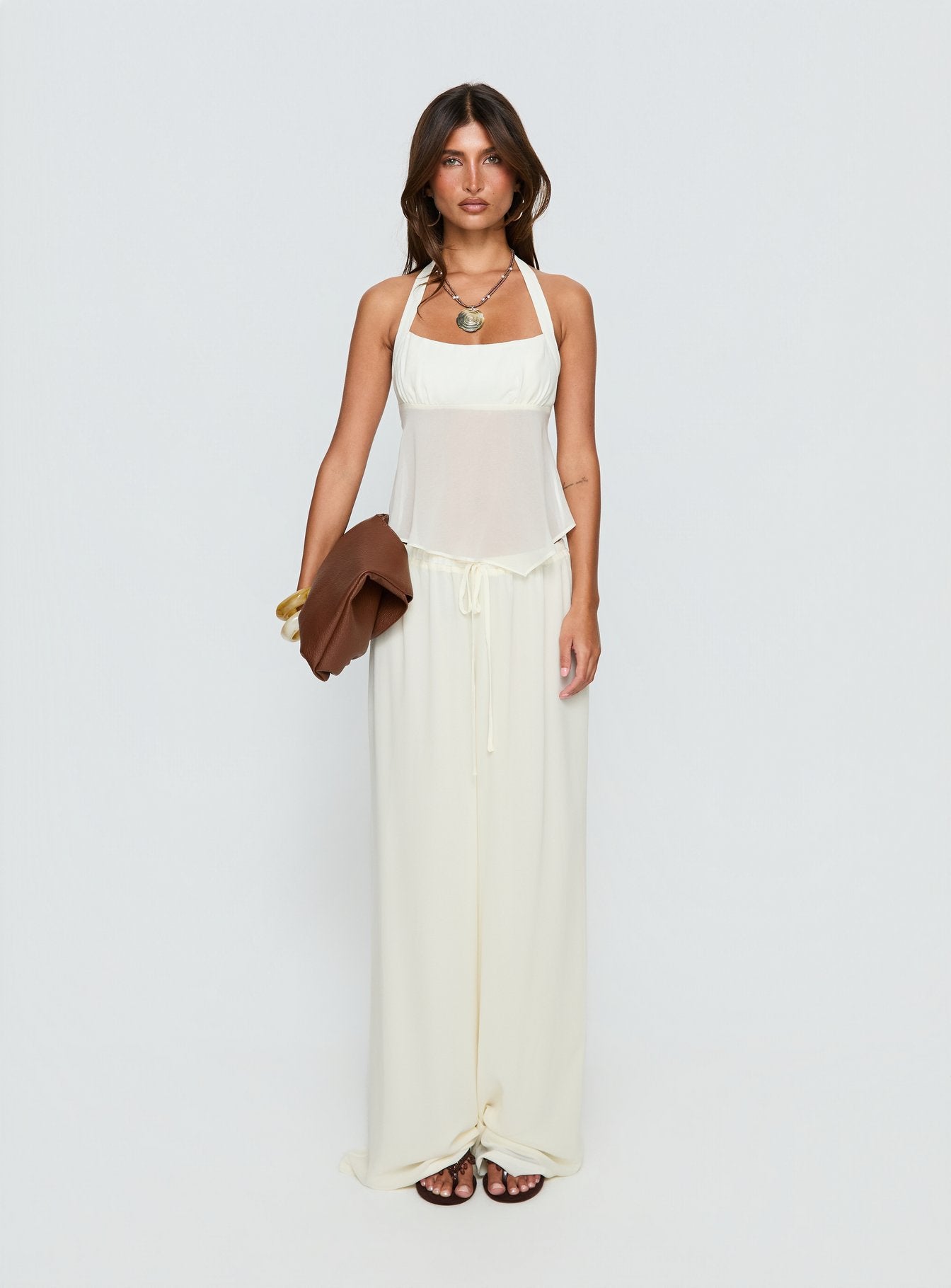Finesse Halter Top Yellow - Image 7