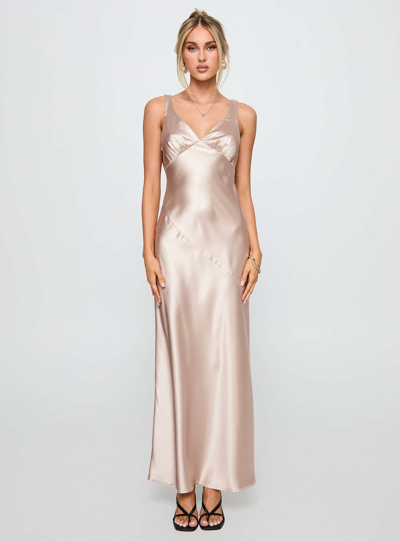 Northern Star Maxi Dress Champagne - Image 7