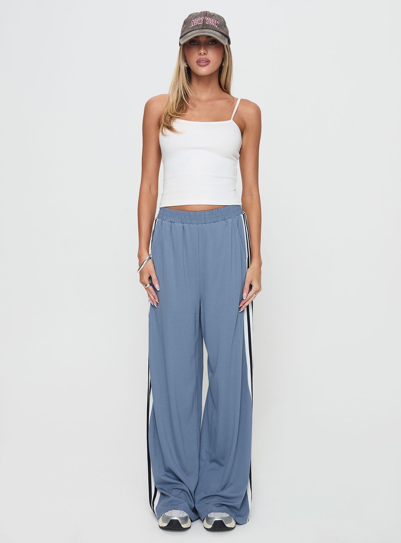Dime Track Pants Blue - Image 7