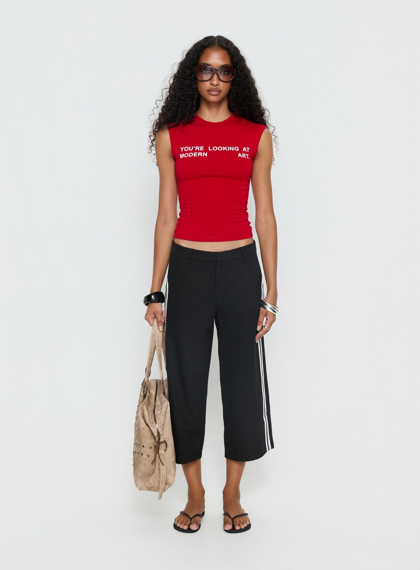 Genesis Capri Pants Noir - Image 8