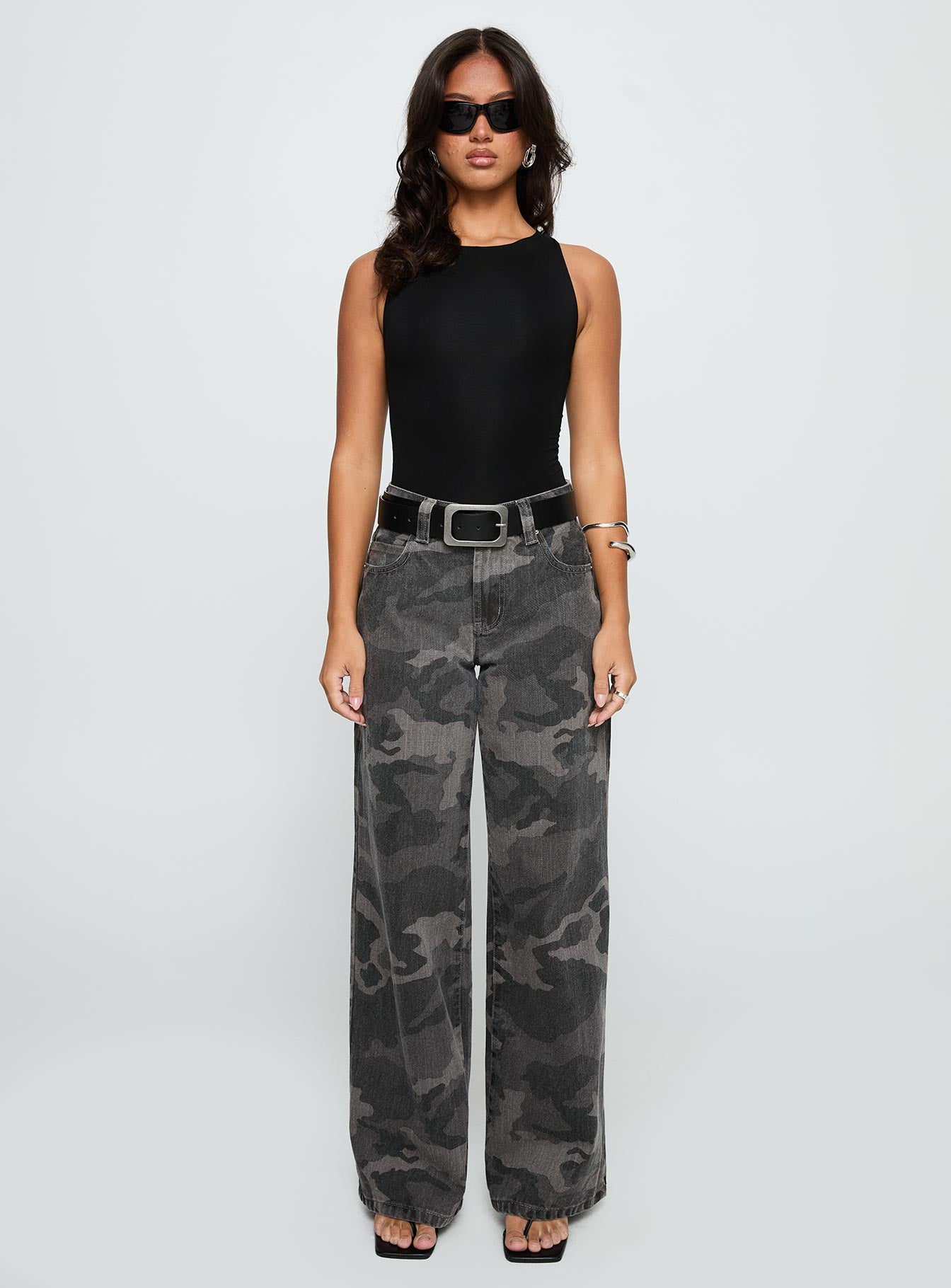 Majesty Tie Back Bodysuit Black - Image 7