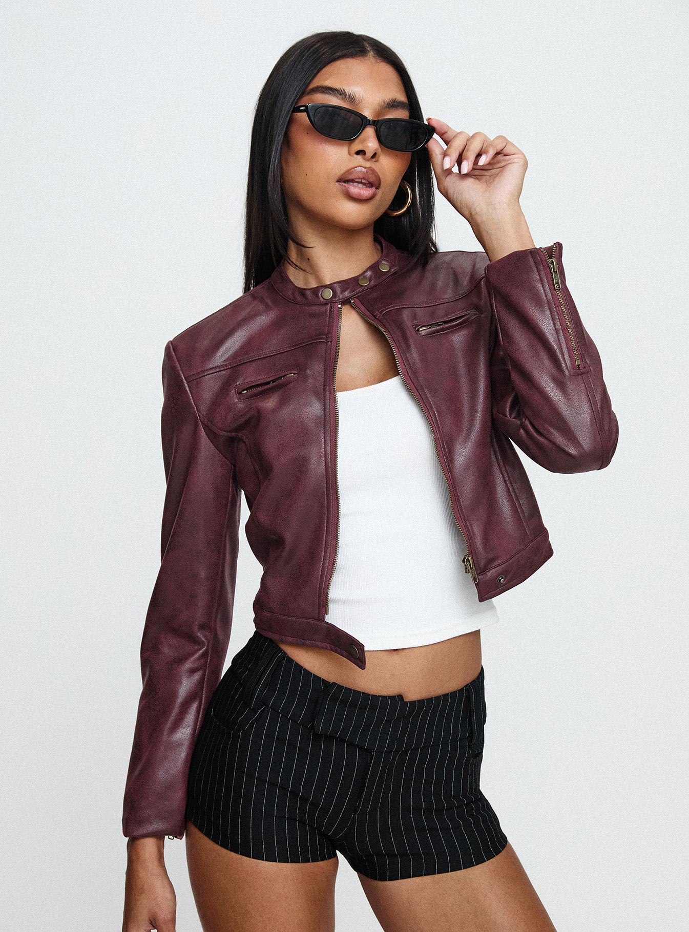 Anfield Jacket Burgundy - Image 8