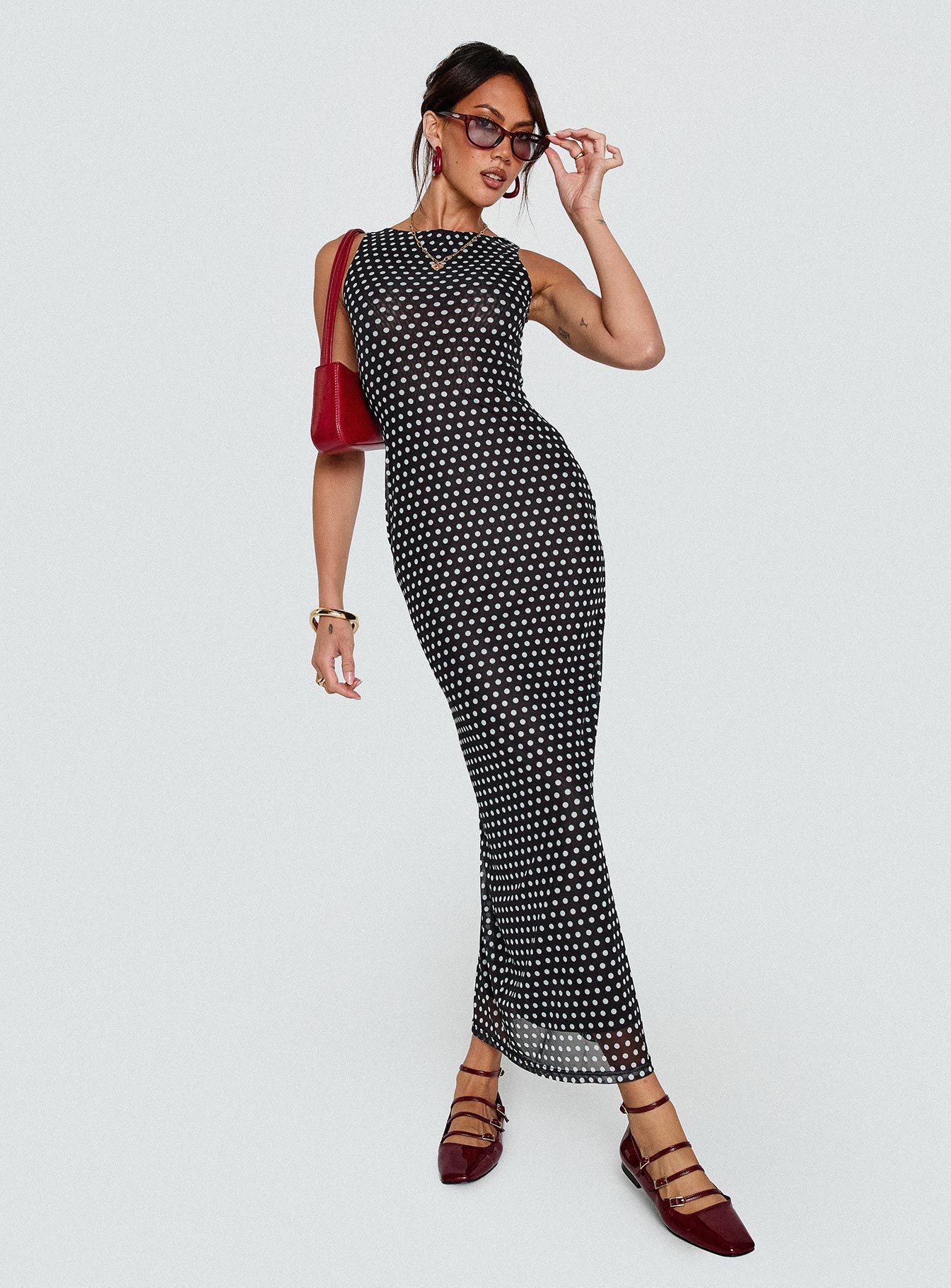 Top Of Mind Maxi Dress Black - Image 8