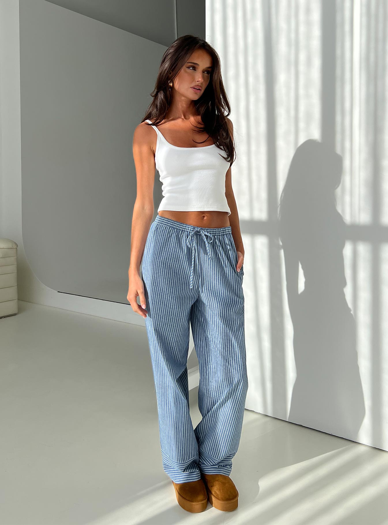 Veridian Pants Blue Stripe - Image 8