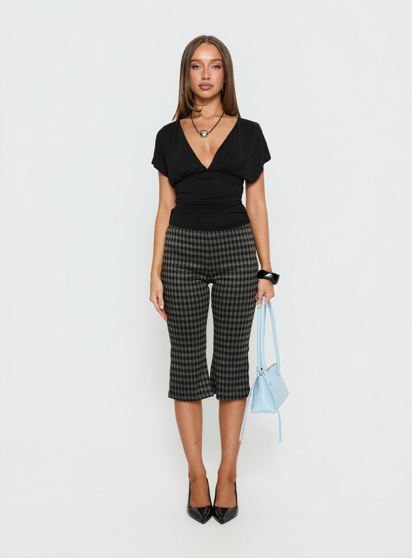 Lights Are Off Capri Pants Multi - Image 8