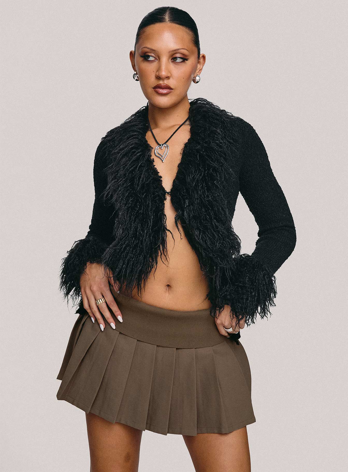 Sistine Cardigan Black - Image 9