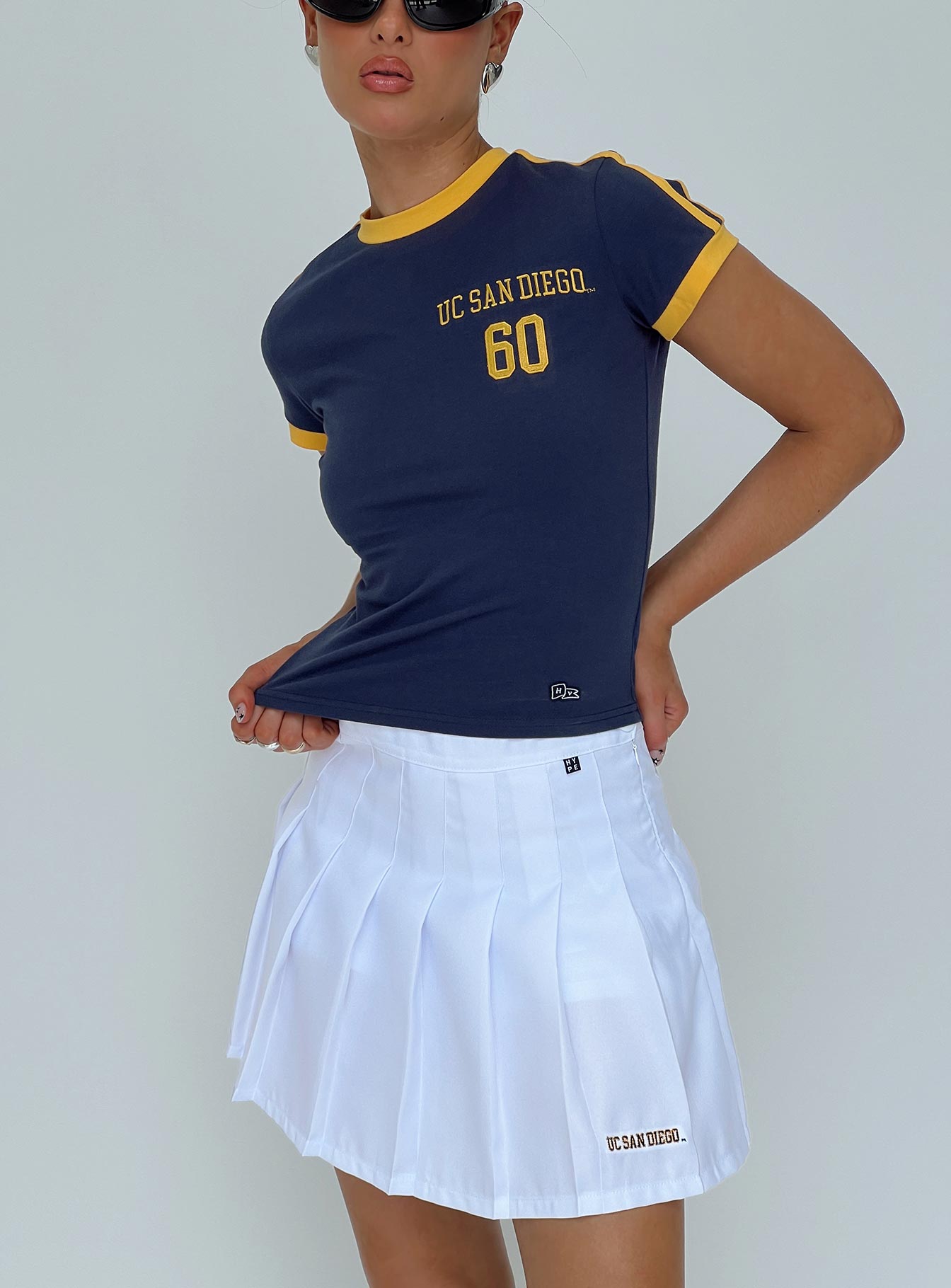 UCSD Tennis Skort White - Image 9
