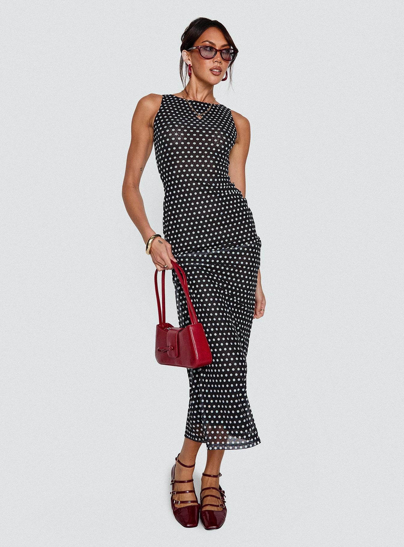 Top Of Mind Maxi Dress Black - Image 9